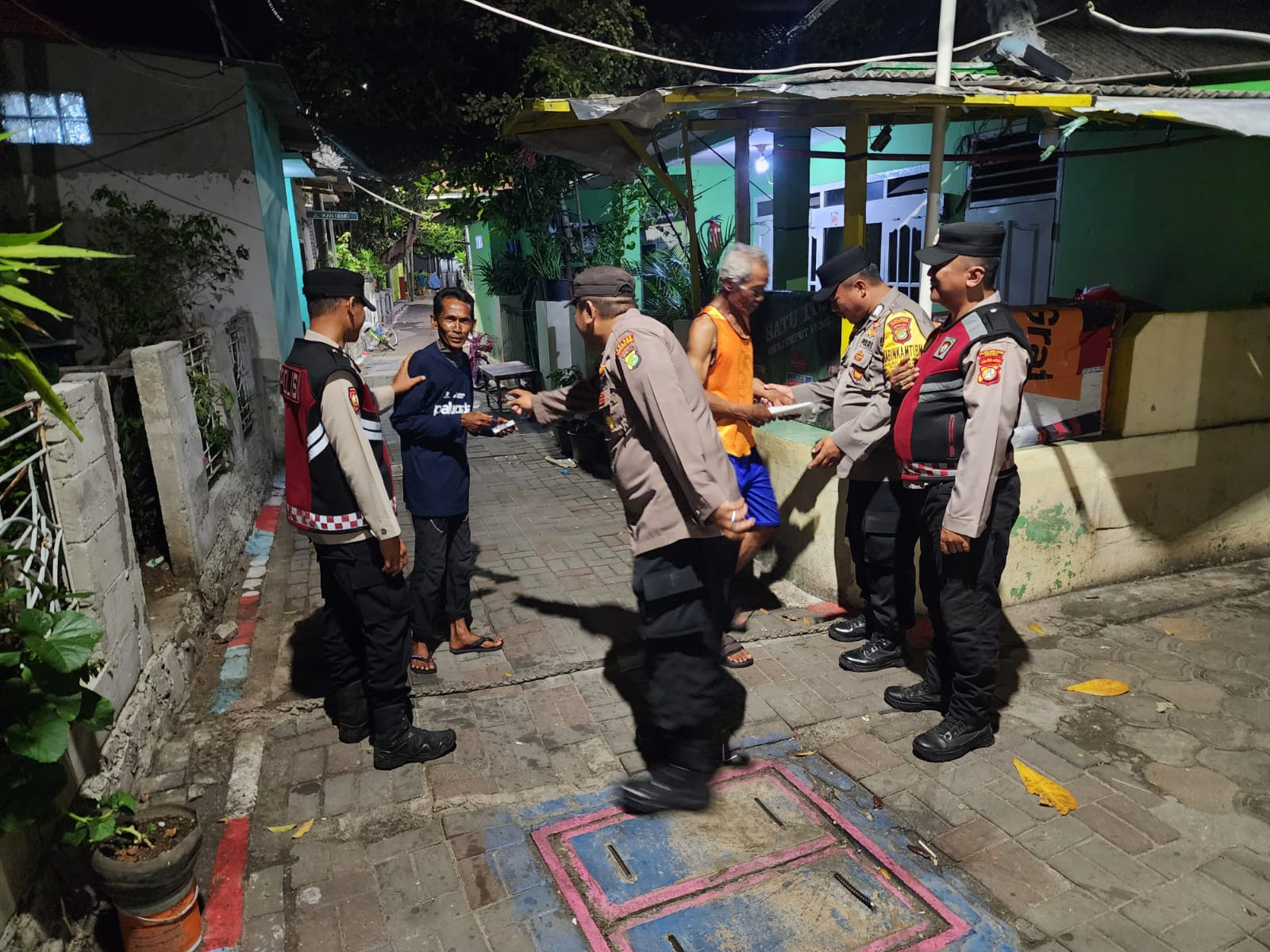 Patroli Malam Gabungan di Kepulauan Seribu Utara, Polisi Ajak Warga Aktif Cegah 3C