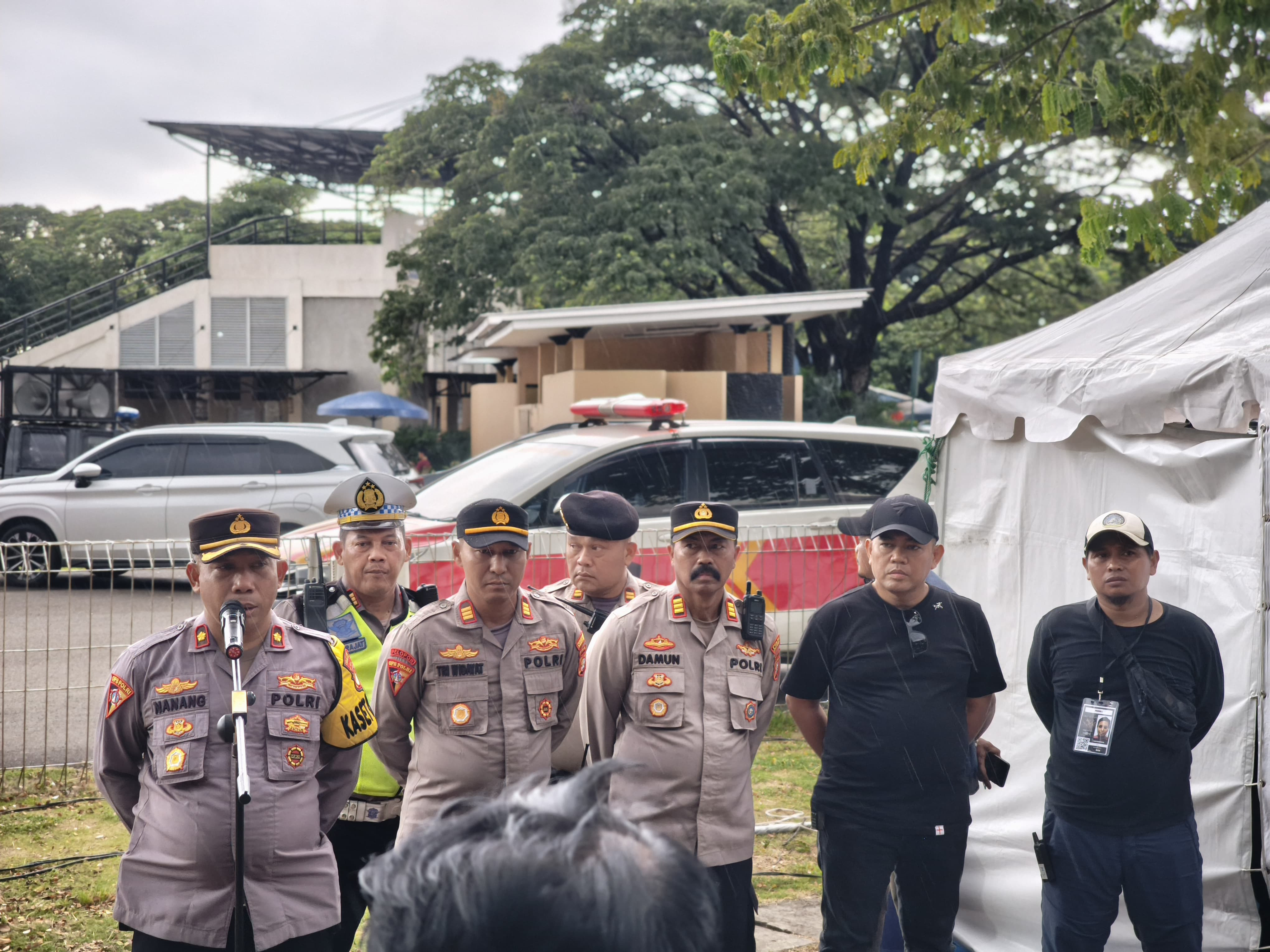 Polisi Gelar Apel dan TWG Jaga Jakarta Jelang Konser Dream Theater di Ancol