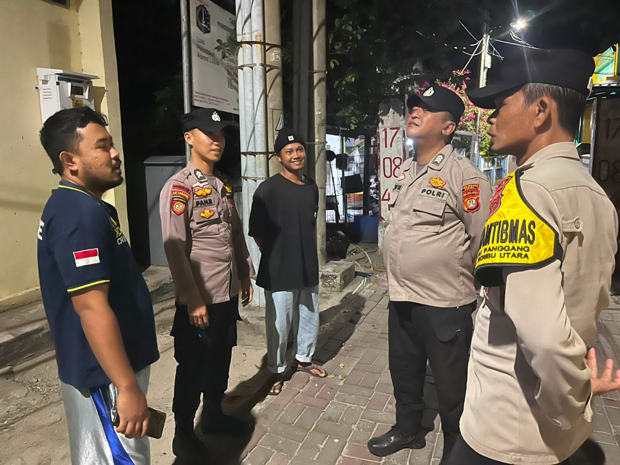 Polsek Kepulauan Seribu Utara Intensifkan Jakarta On The Spot, Warga Diajak Aktif Cegah Gangguan Kamtibmas