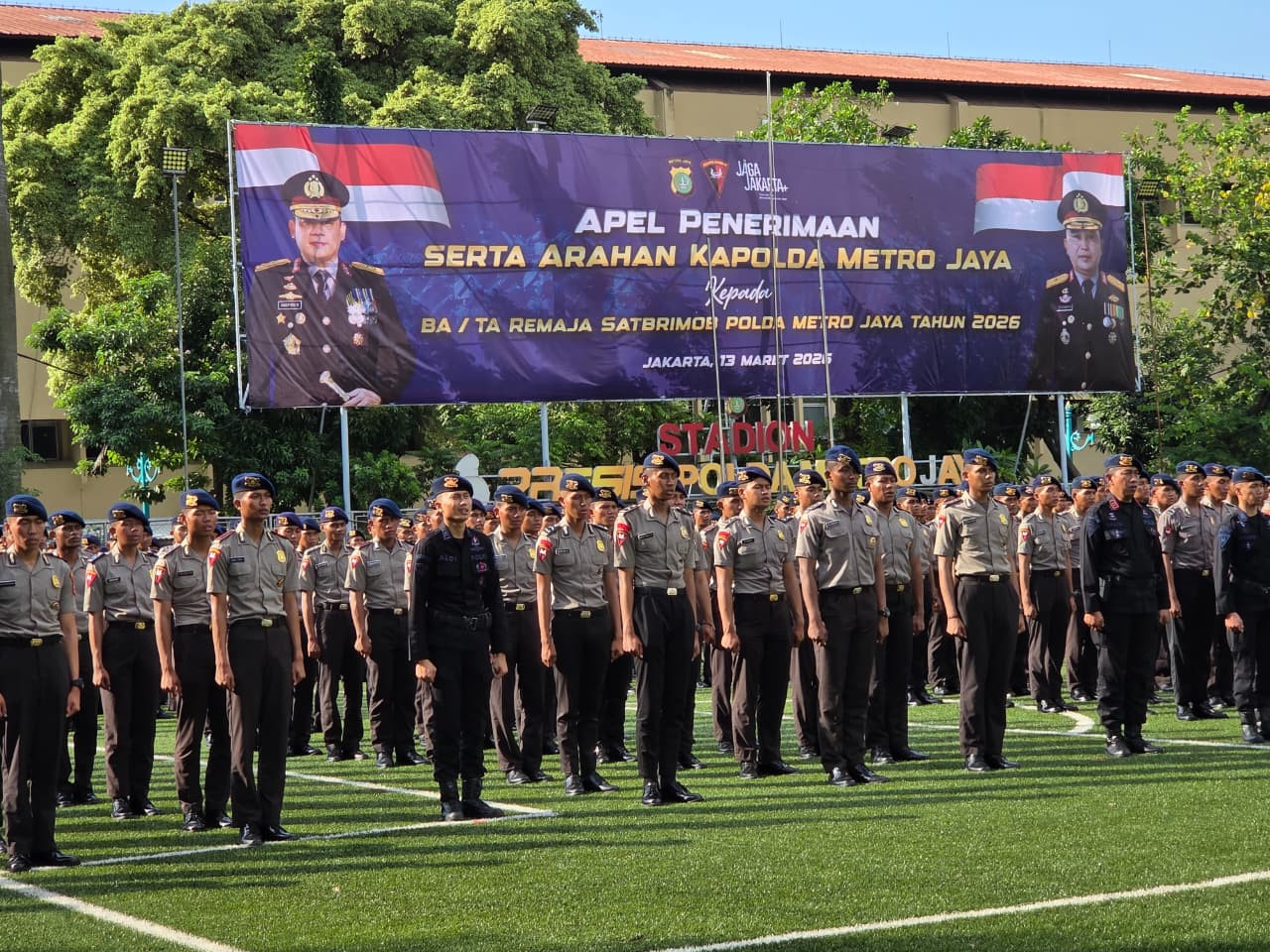 Kapolda Metro Jaya Tekankan Disiplin dan Profesionalisme kepada 1.000 Remaja Brimob