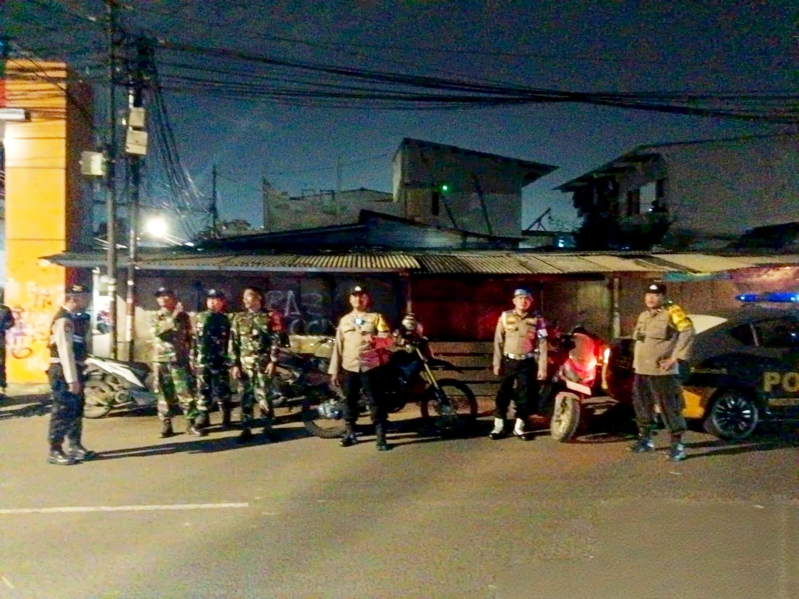 Apel Tiga Pilar di Cilincing, Aparat Gabungan Perkuat Patroli KRYD Jaga Kamtibmas