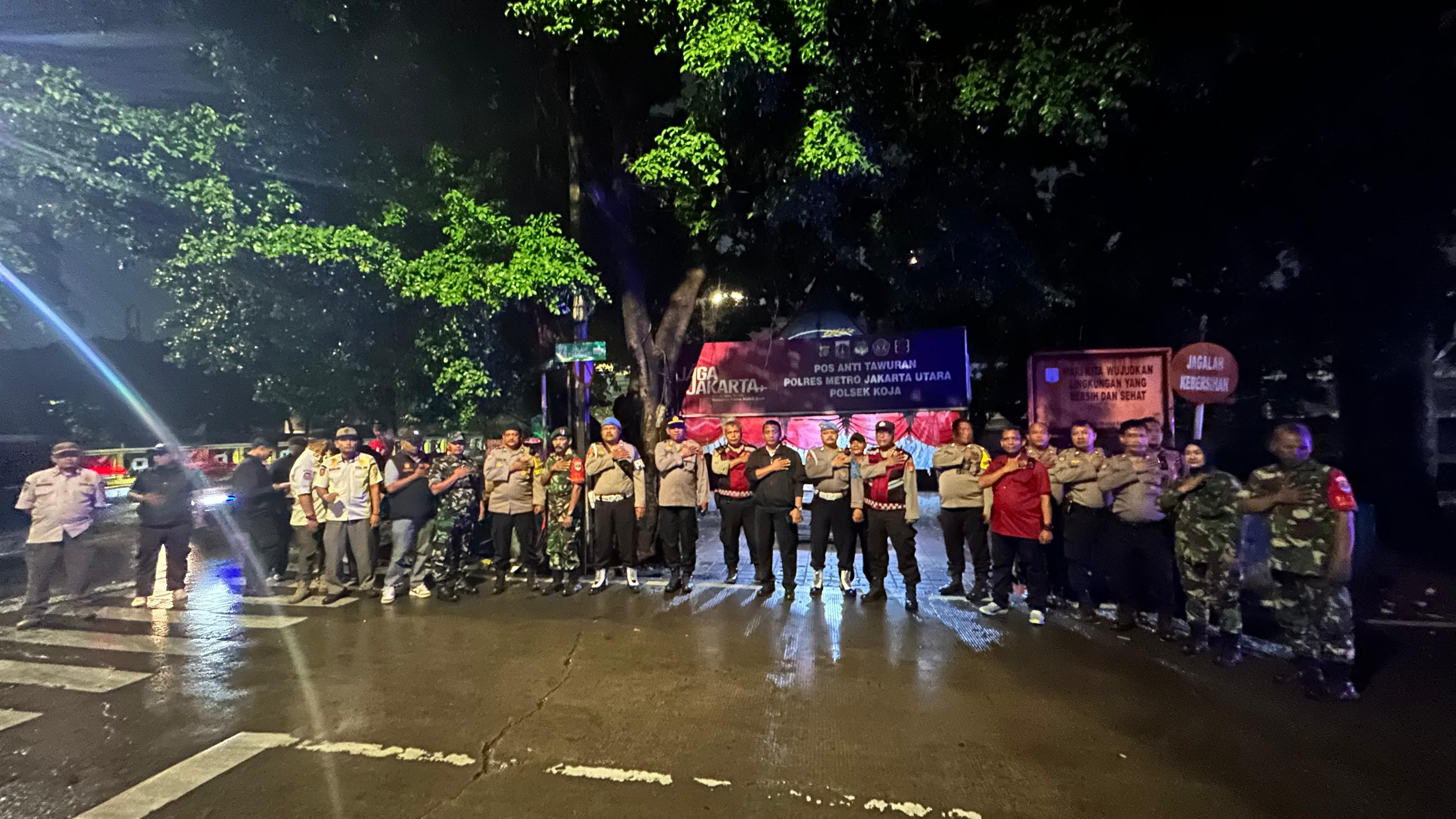 Polsek Koja Gelar Apel KRYD, Perkuat Pengamanan Wilayah Jelang Akhir Pekan