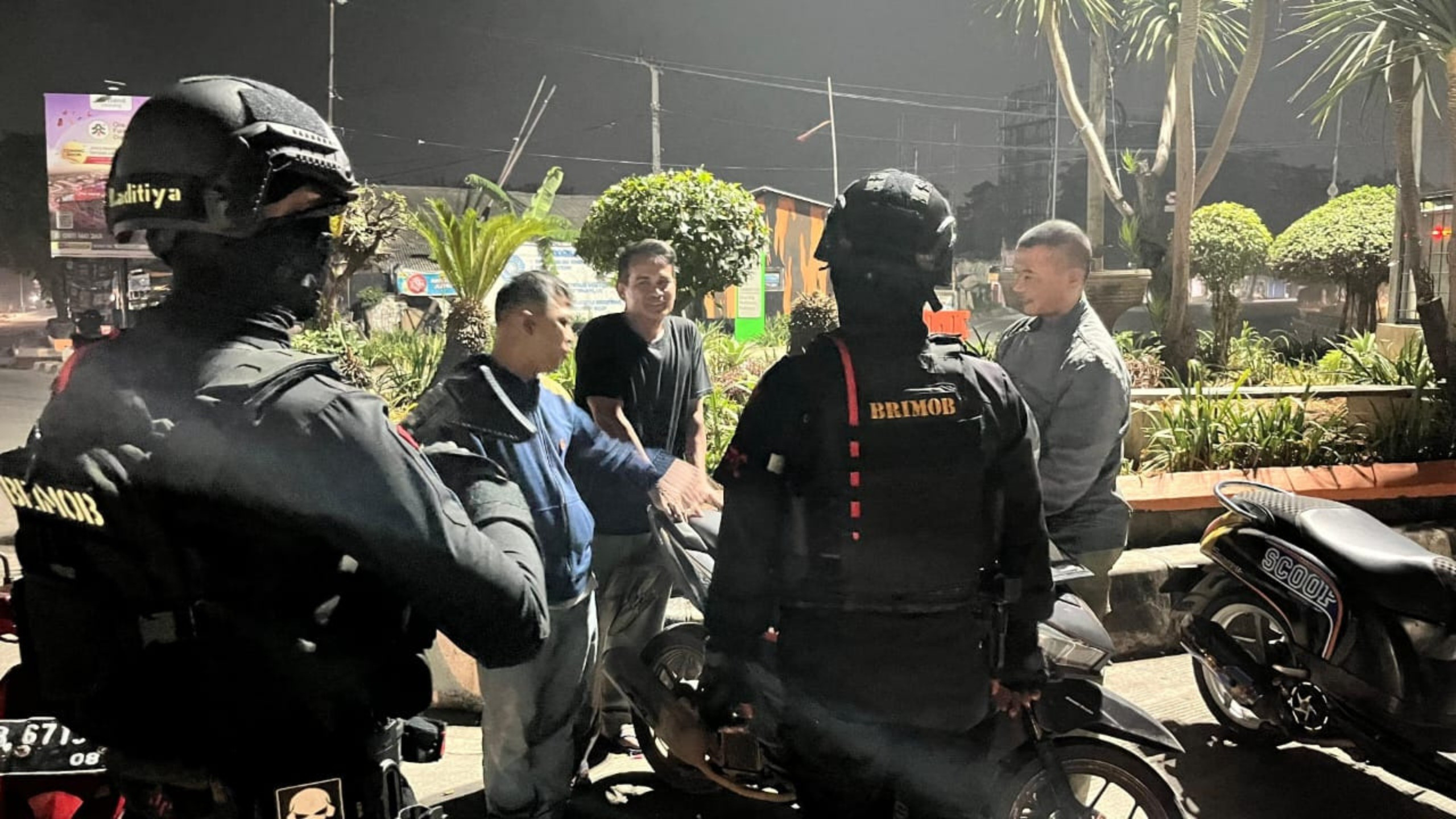 Patroli Humanis Brimob Dukung Keamanan Jakarta dan Sekitarnya