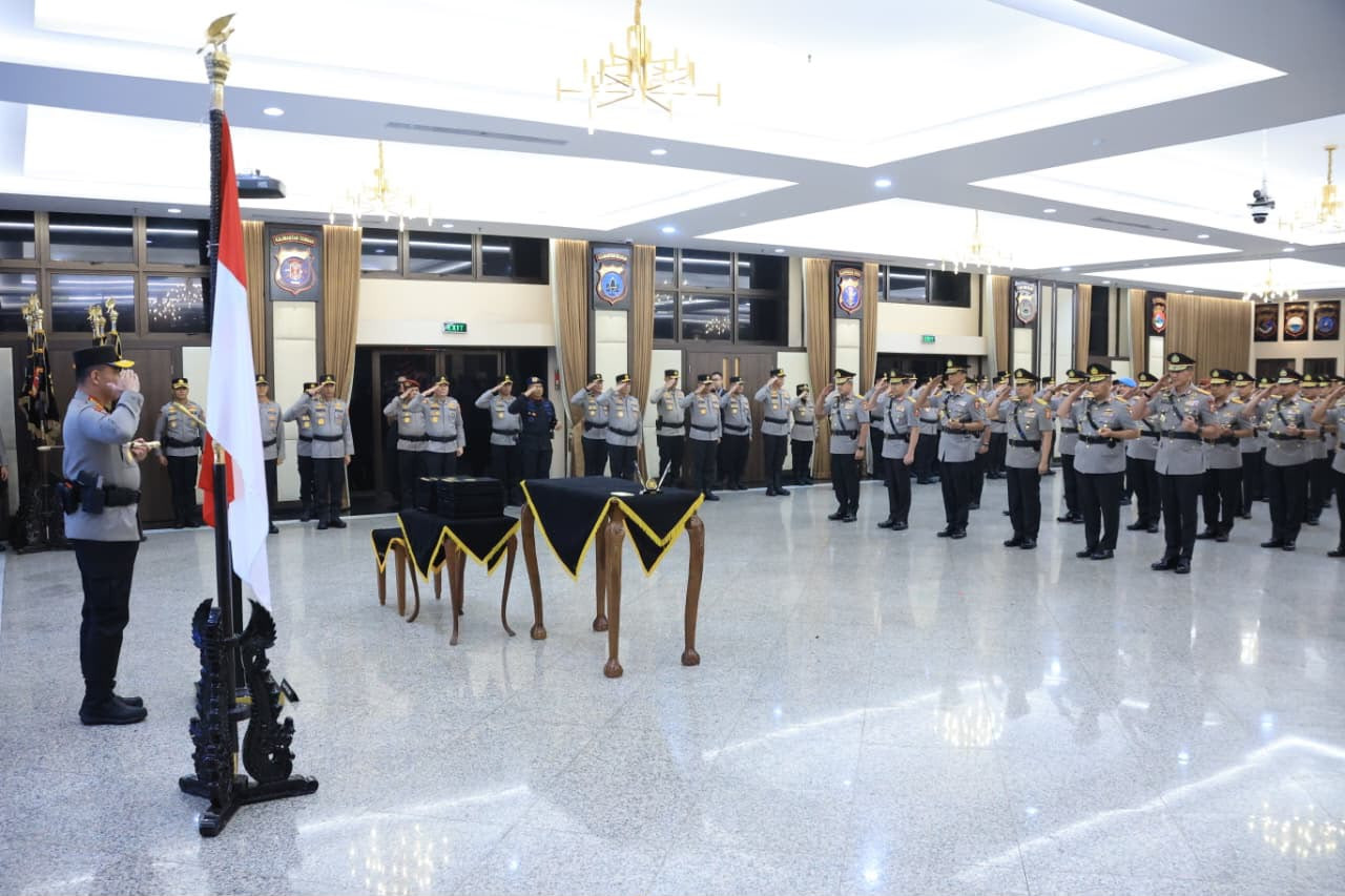 Polri Gelar Sertijab Sejumlah PJU Mabes dan Kapolda