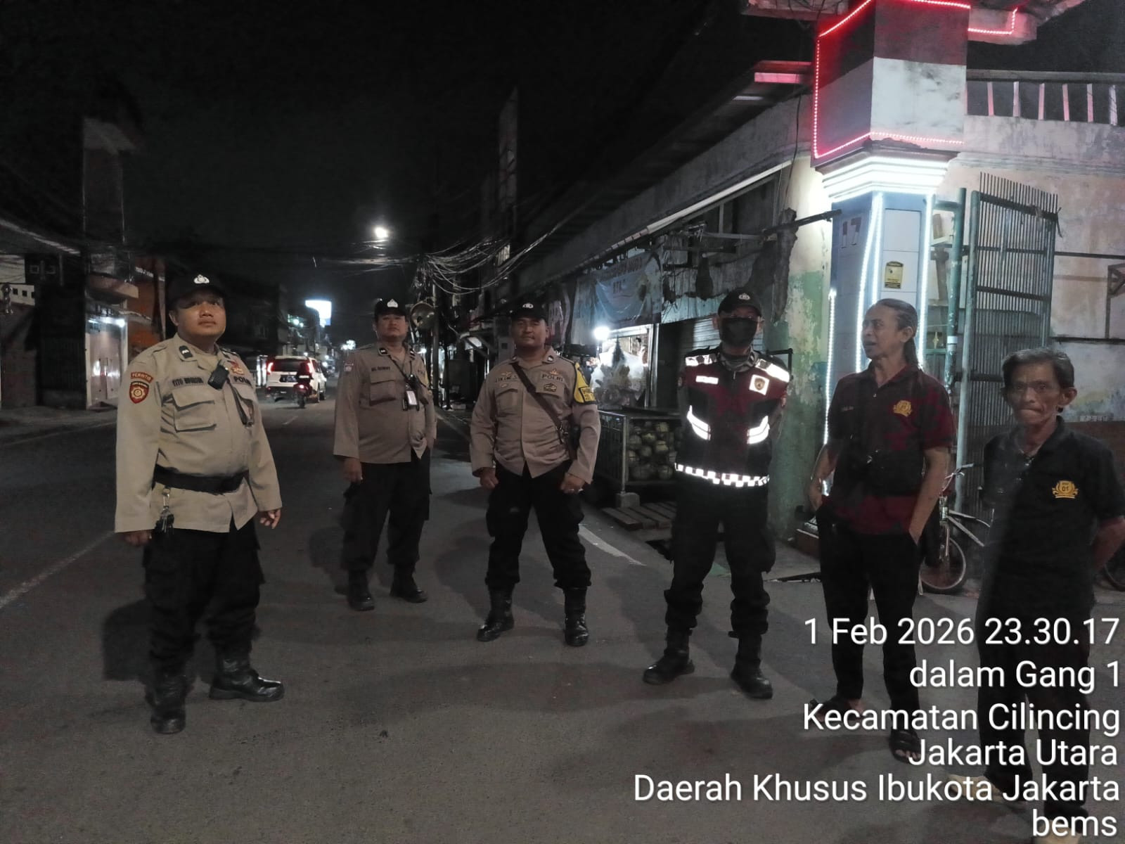 Polsek Cilincing Gelar Apel KRYD, Kapolsek: Patroli Difokuskan Cegah Tawuran