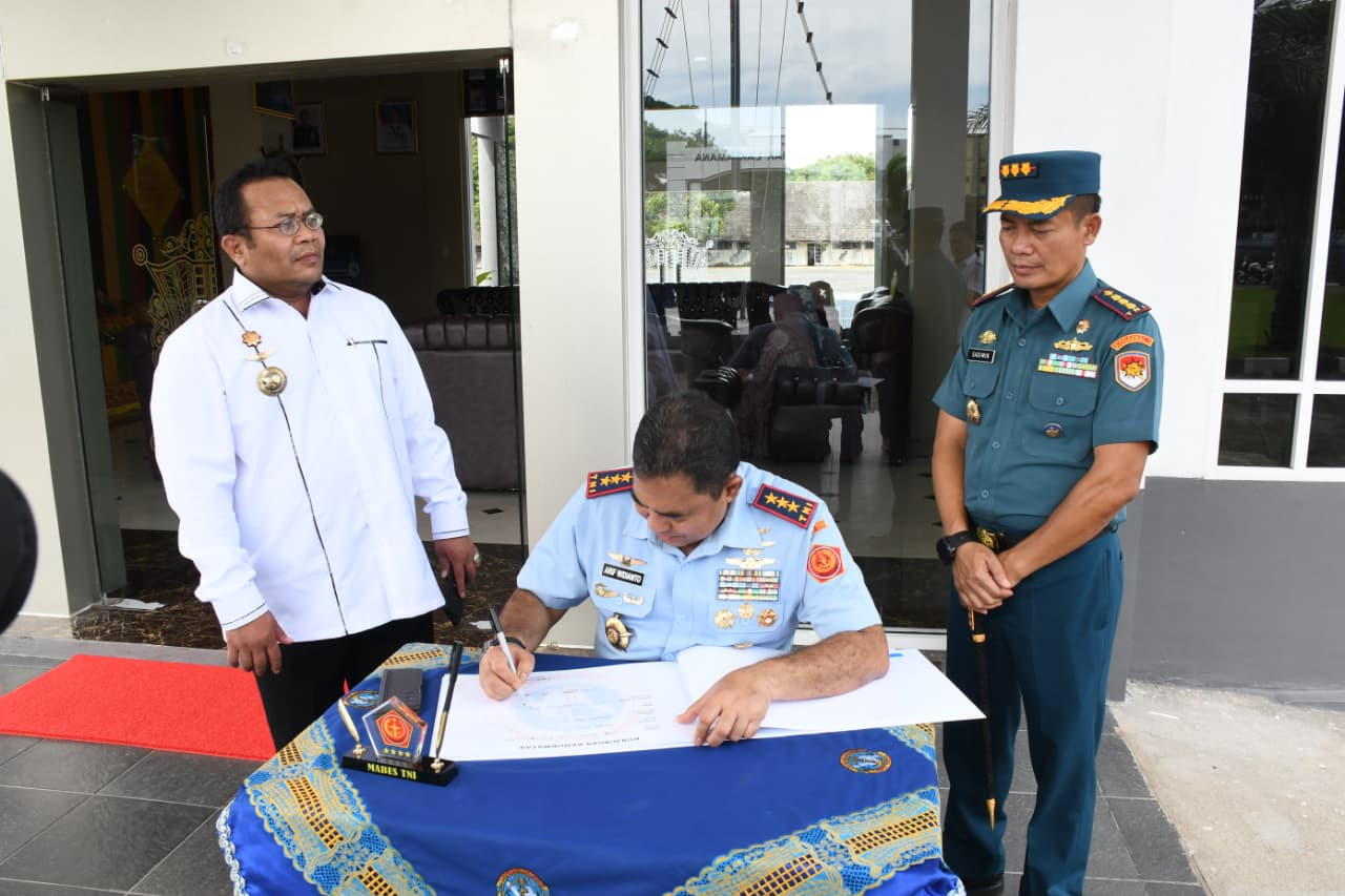 Danlanal Sabang Terima Kunjungan Dansesko TNI Beserta Rombongan