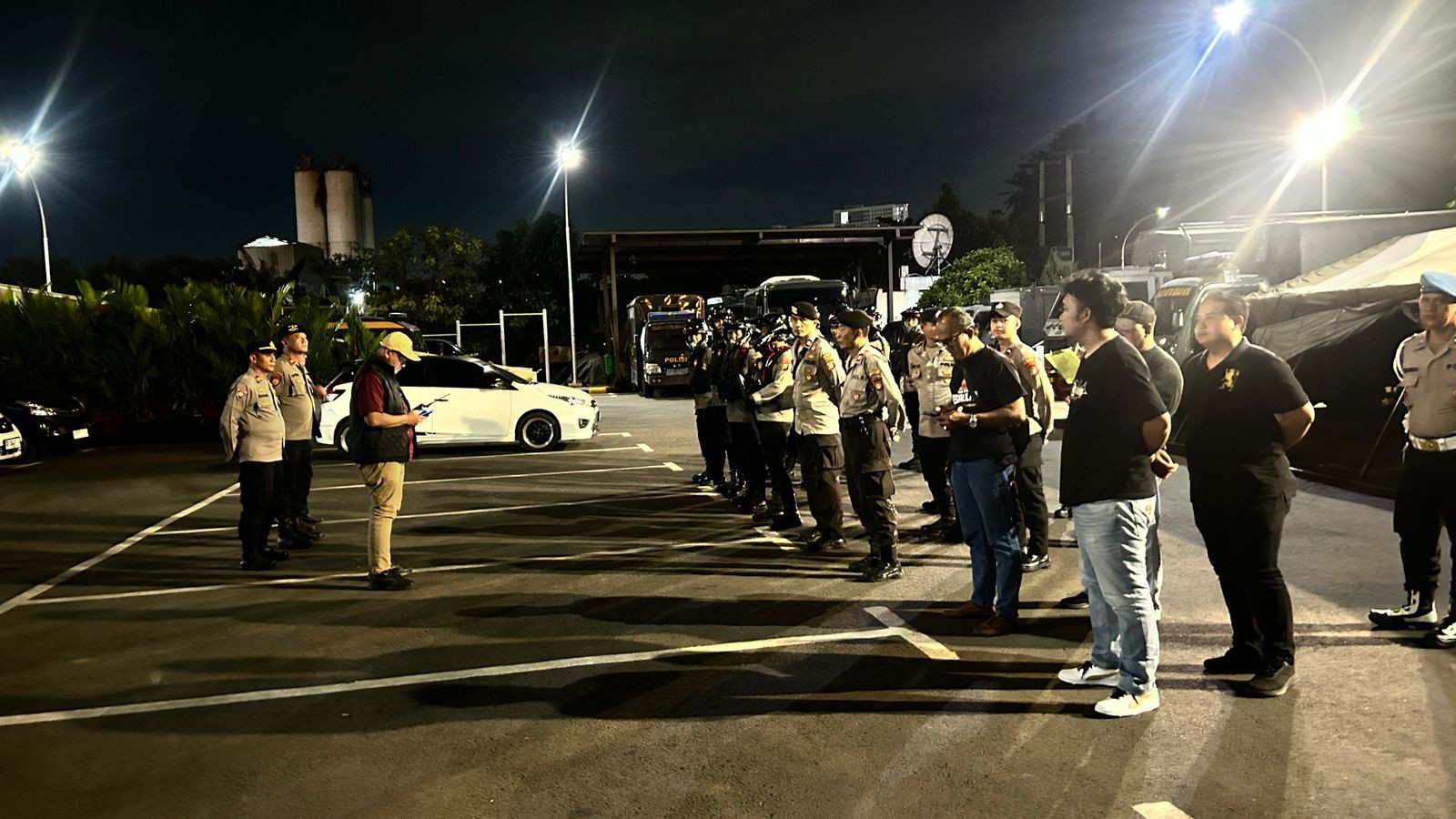 Gelar Apel Operasi Lilin Jaya, AKP Kusdiono Pimpin Operasi Kejahatan Jalanan di Bekasi