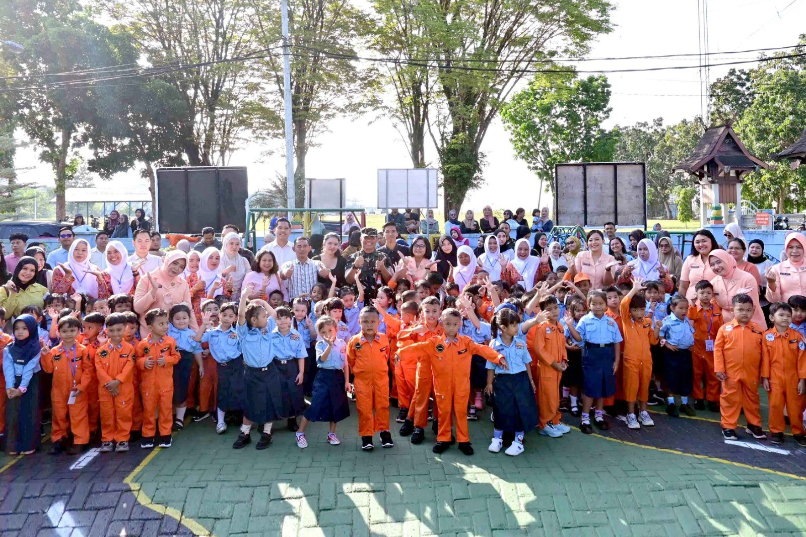 Tanamkan Karakter Sejak Hari Pertama, MPLS Sekolah Angkasa Lanud Sjamsudin Noor Diwarnai Keceriaan dan Semangat Belajar
