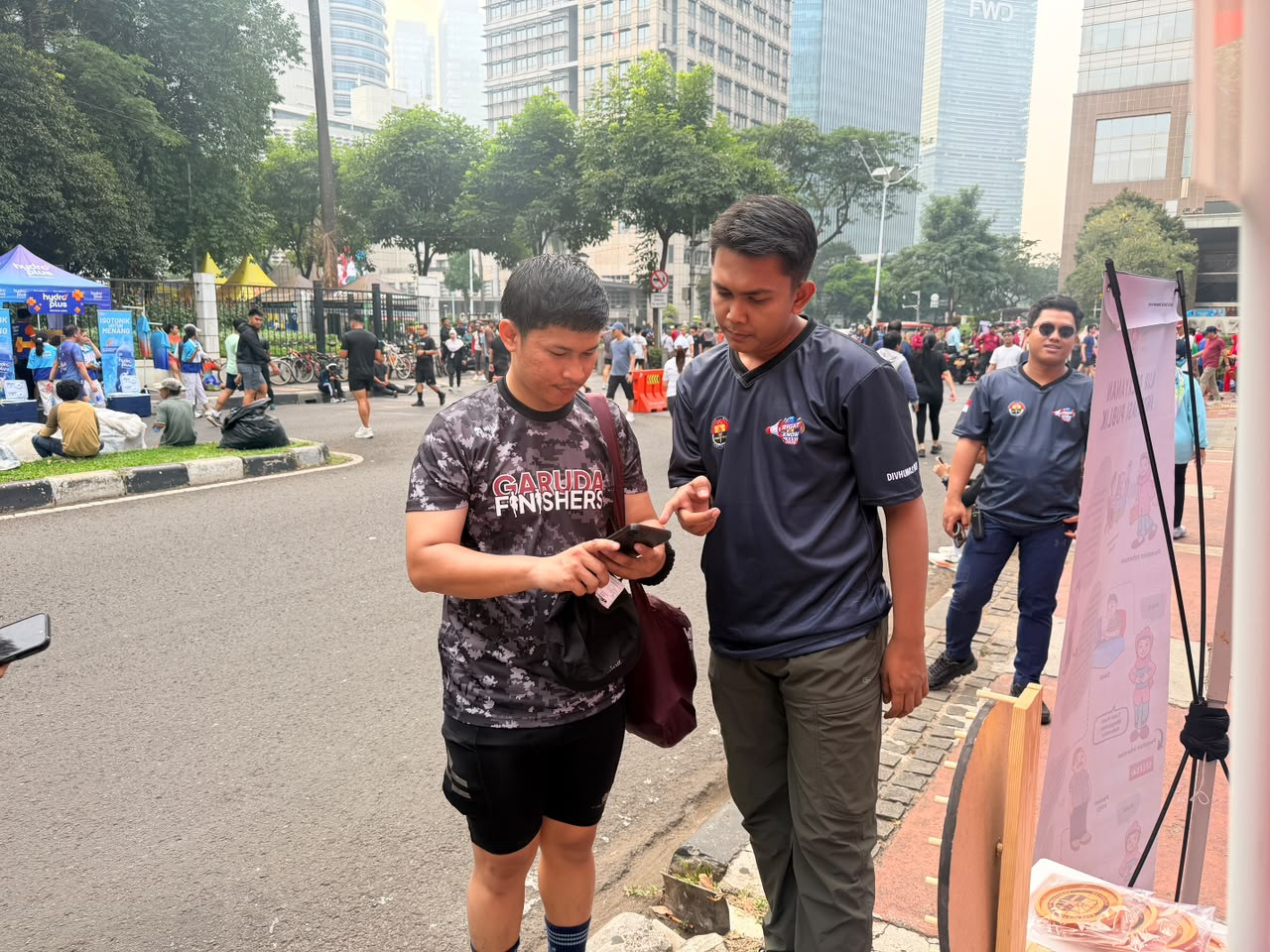 Warga Apresiasi Sosialisasi Hak untuk Tahu Polri di CFD Sudirman