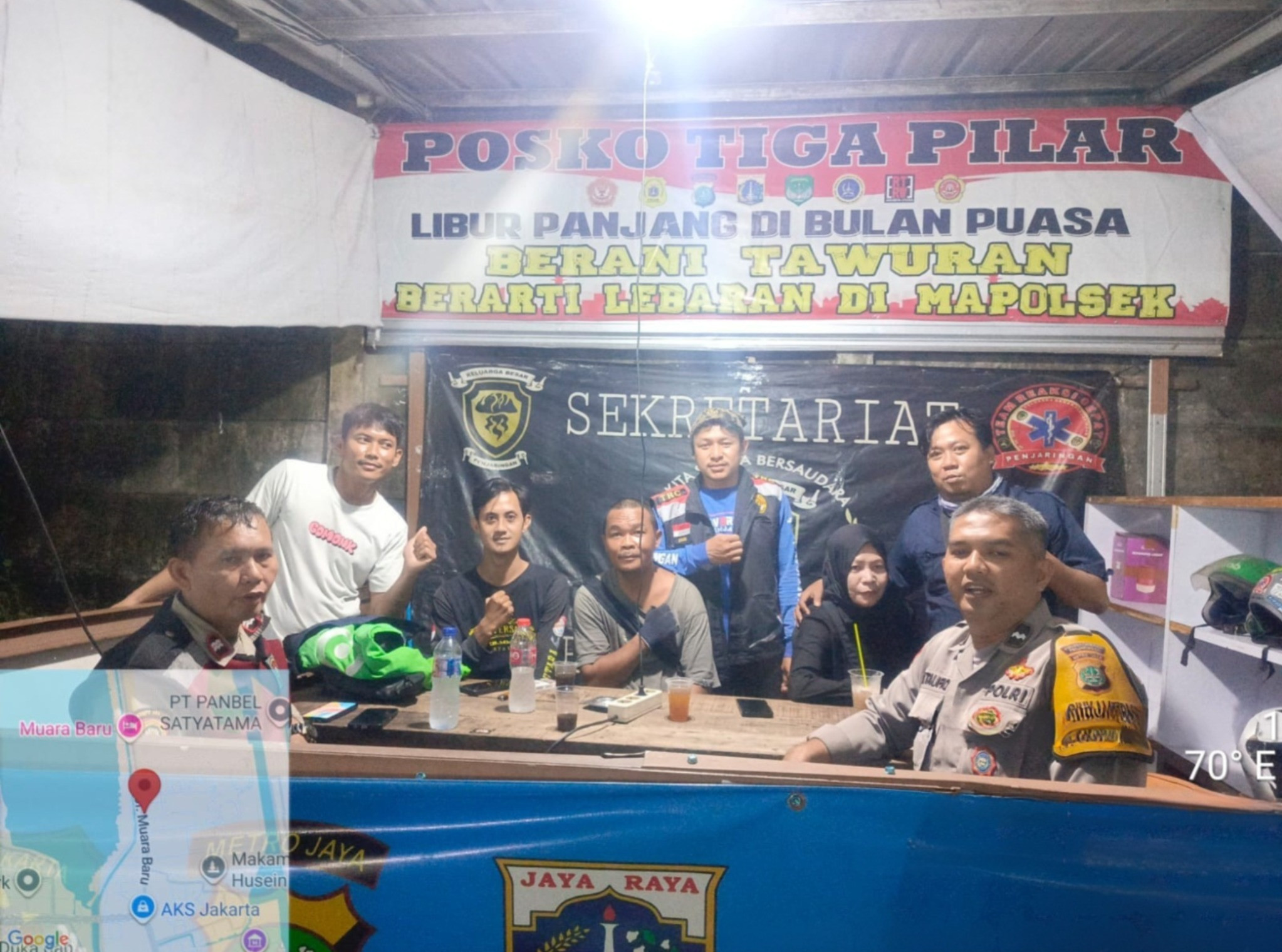 Polres Metro Jakarta Utara Respon Cepat Aduan Masyarakat Melalui 110 Terkait Gangguan Ketertiban di Muara Baru