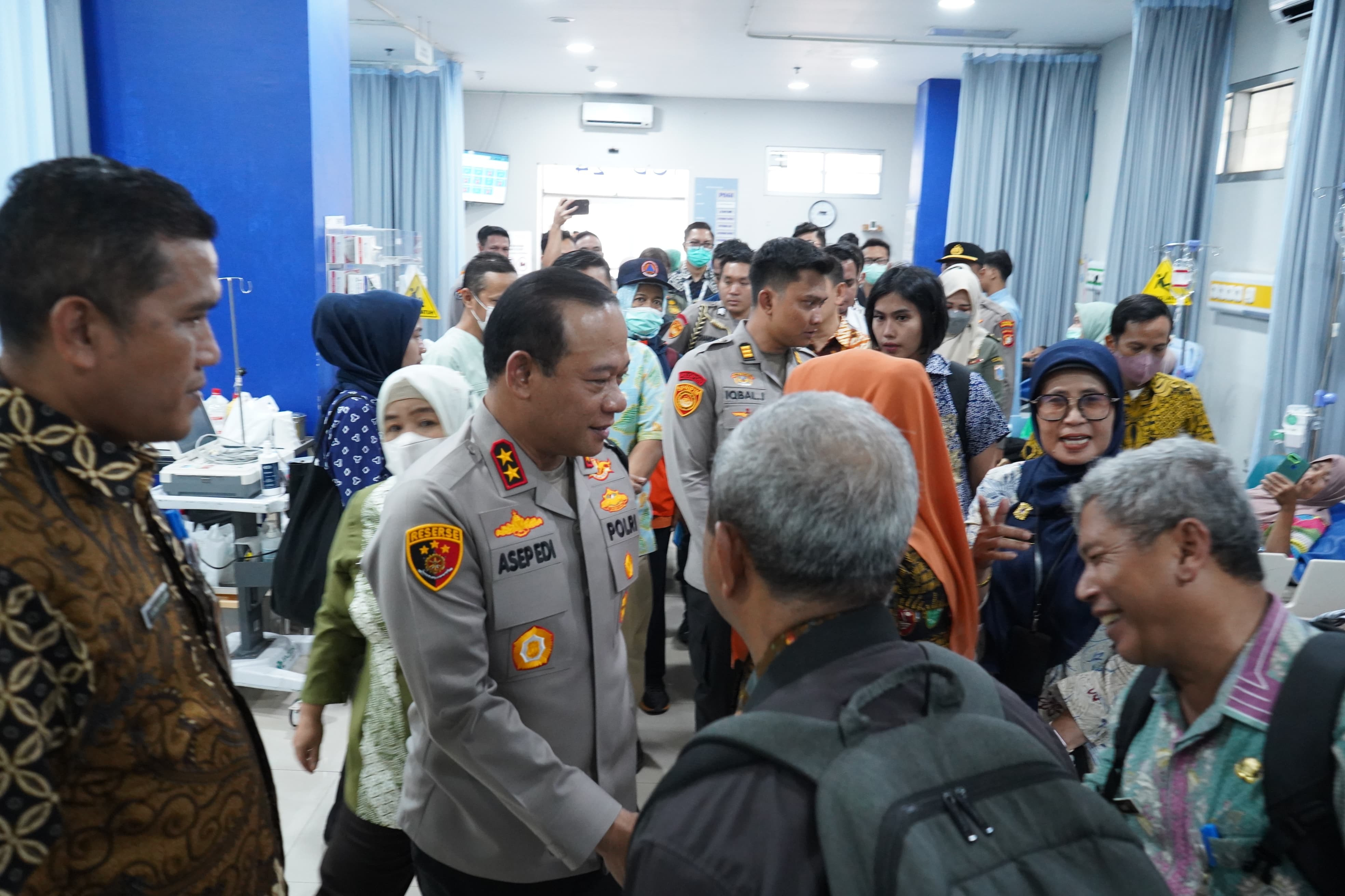 Kapolda Metro Jaya Besuk Korban Tertabrak Mobil di Cilincing, Pastikan Penanganan Maksimal