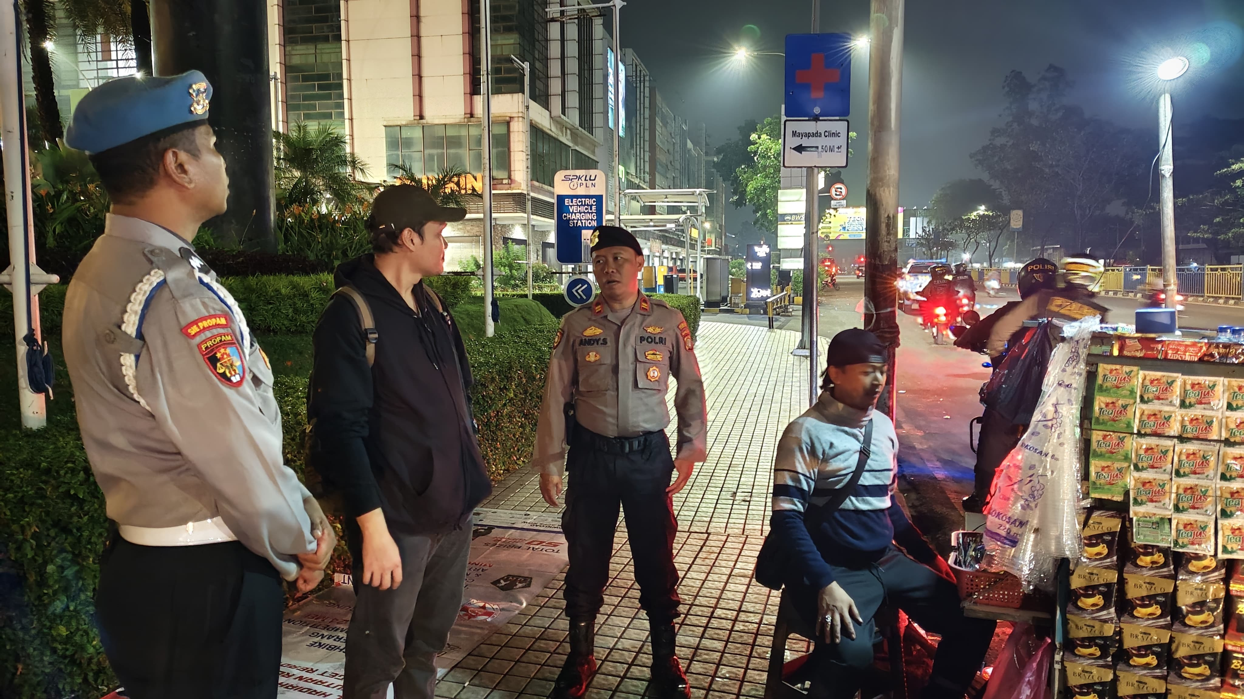 Patroli Tengah Malam Sisir Titik Rawan, Situasi Kota Tangerang Tetap Kondusif