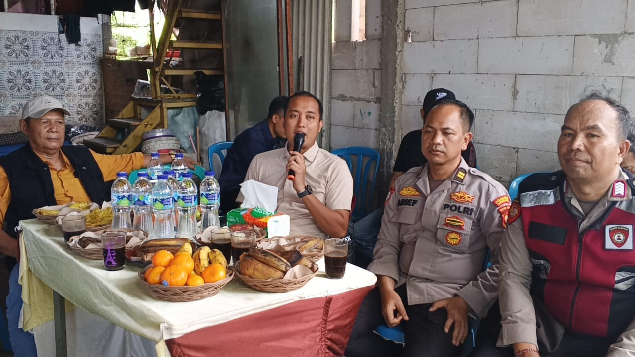 Ngopi Kamtibmas di Kapuk Muara, Polsek Metro Penjaringan Perkuat Sinergi Jaga Keamanan Warga