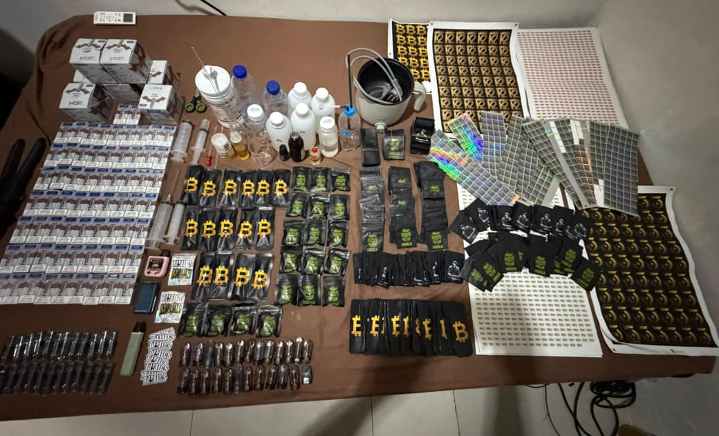 Polda Metro Jaya Membongkar Clandestine Lab Cartridge  Golongan II Jenis Etomidate di Jakarta Barat
