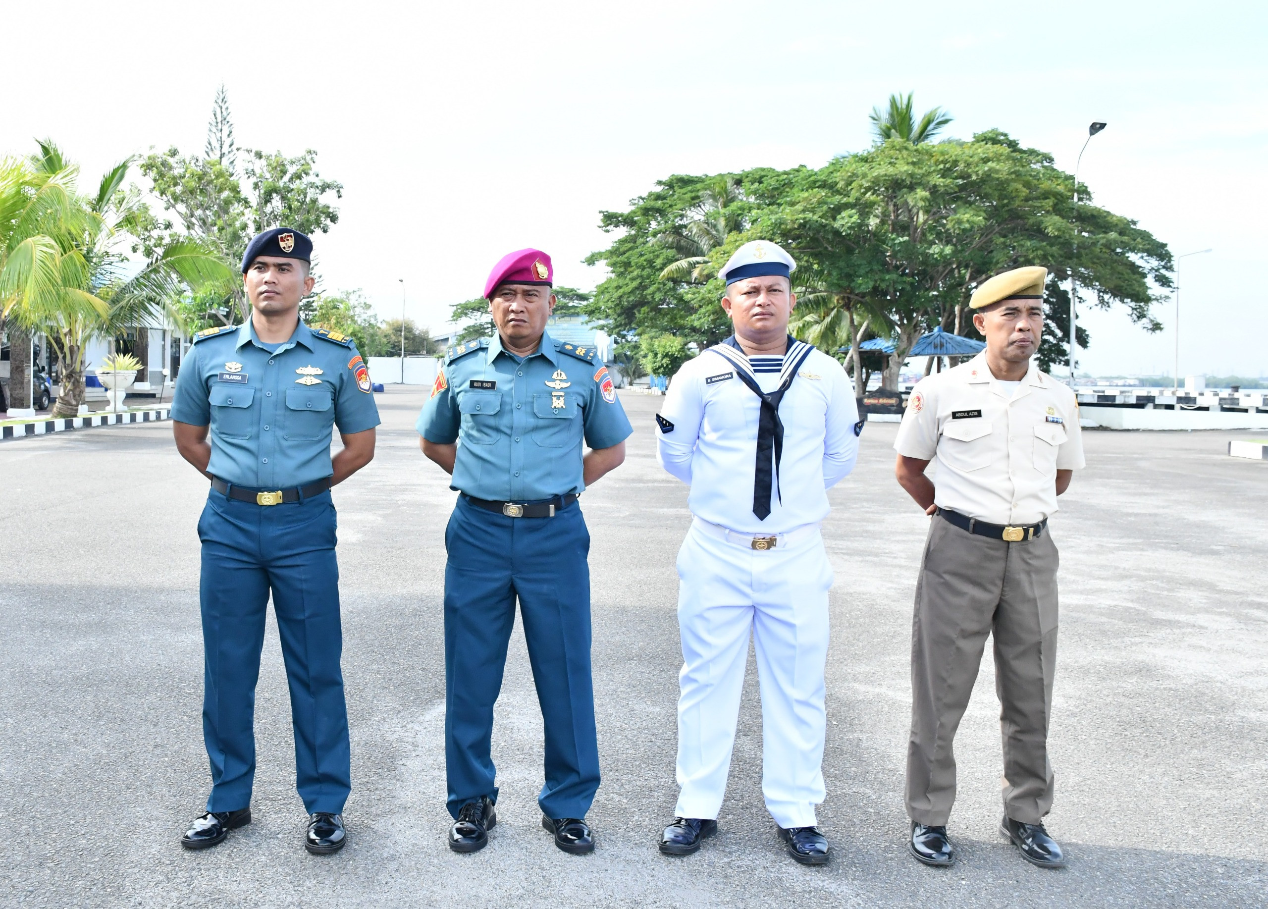 Komandan Kodaeral I Pimpin Acara Pelaporan Korps Kenaikan Pangkat Perwira Kodaeral I