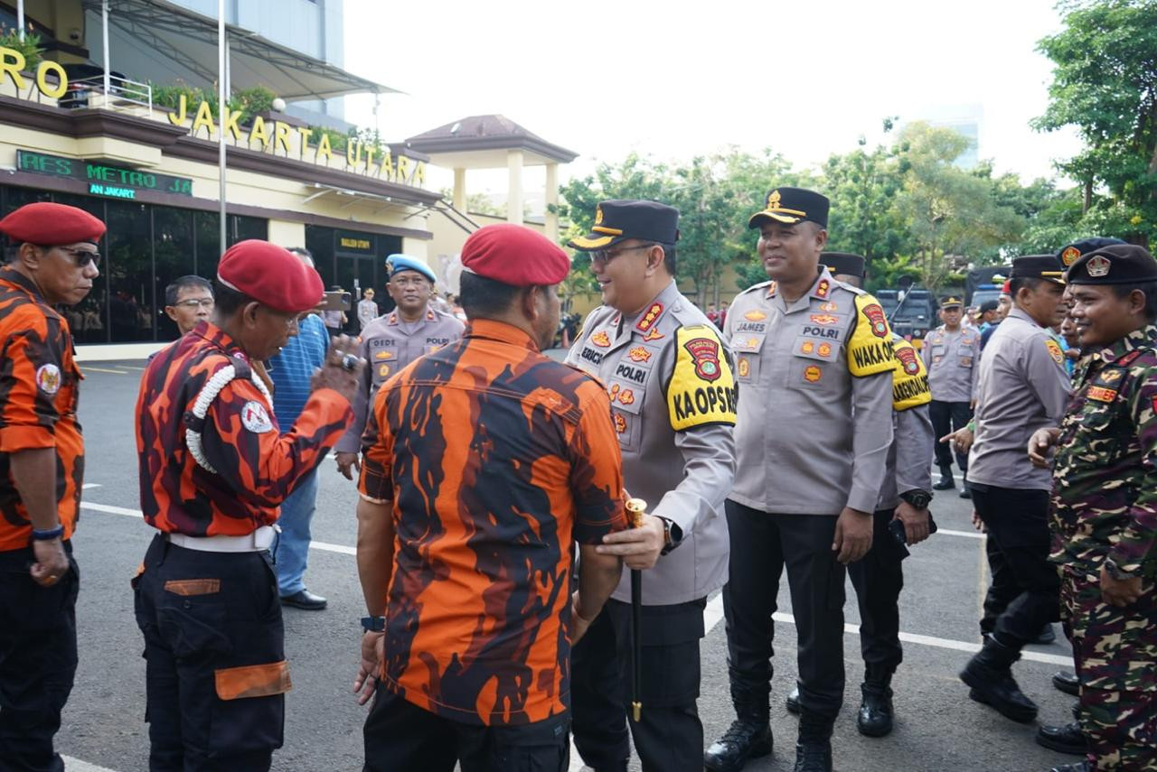 Jelang Aksi Warga Sunter Jaya di BPN, Polres Metro Jakarta Utara Siagakan 247 Personel