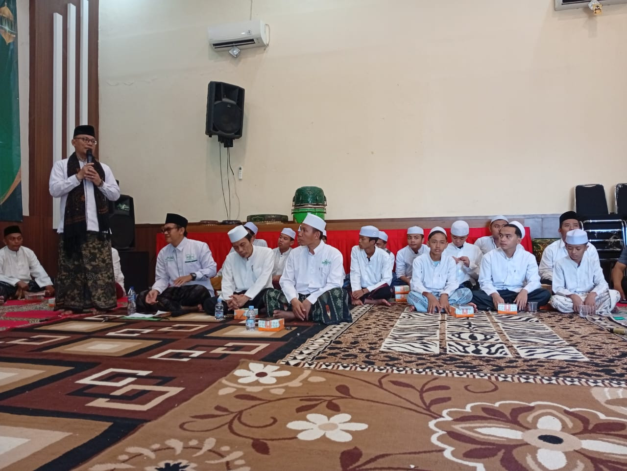 Jamin Kelancaran Maulid Nabi SAW, Polsek Jatisampurna Amankan Acara "Kolaborasi Ulama & Umaro" MWC NU