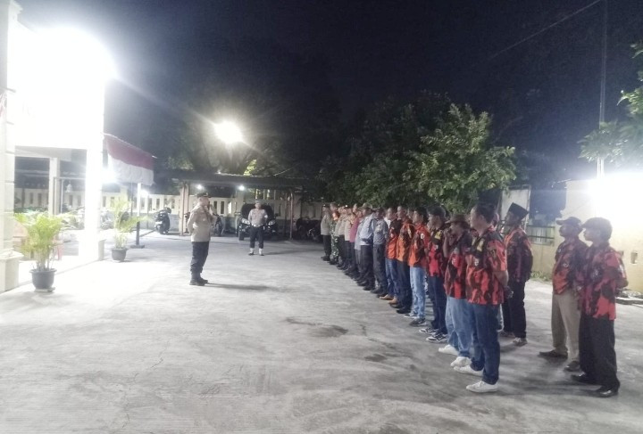 Polsek Cabangbungin Gelar Apel Siaga dan Pengamanan Mako