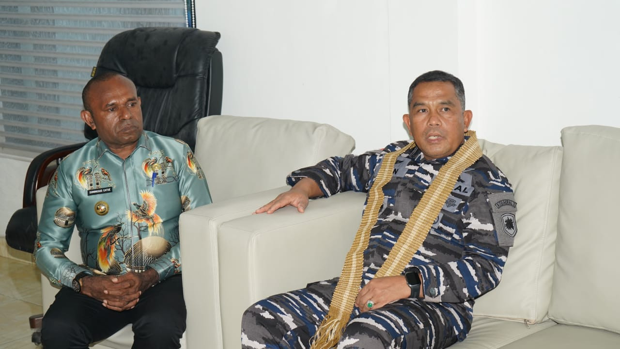 Gelora Samudera Timur Indonesia dan Semangat Membara, Dankodaeral X Kunjungi Prajurit Jalsena Lanal Sarmi