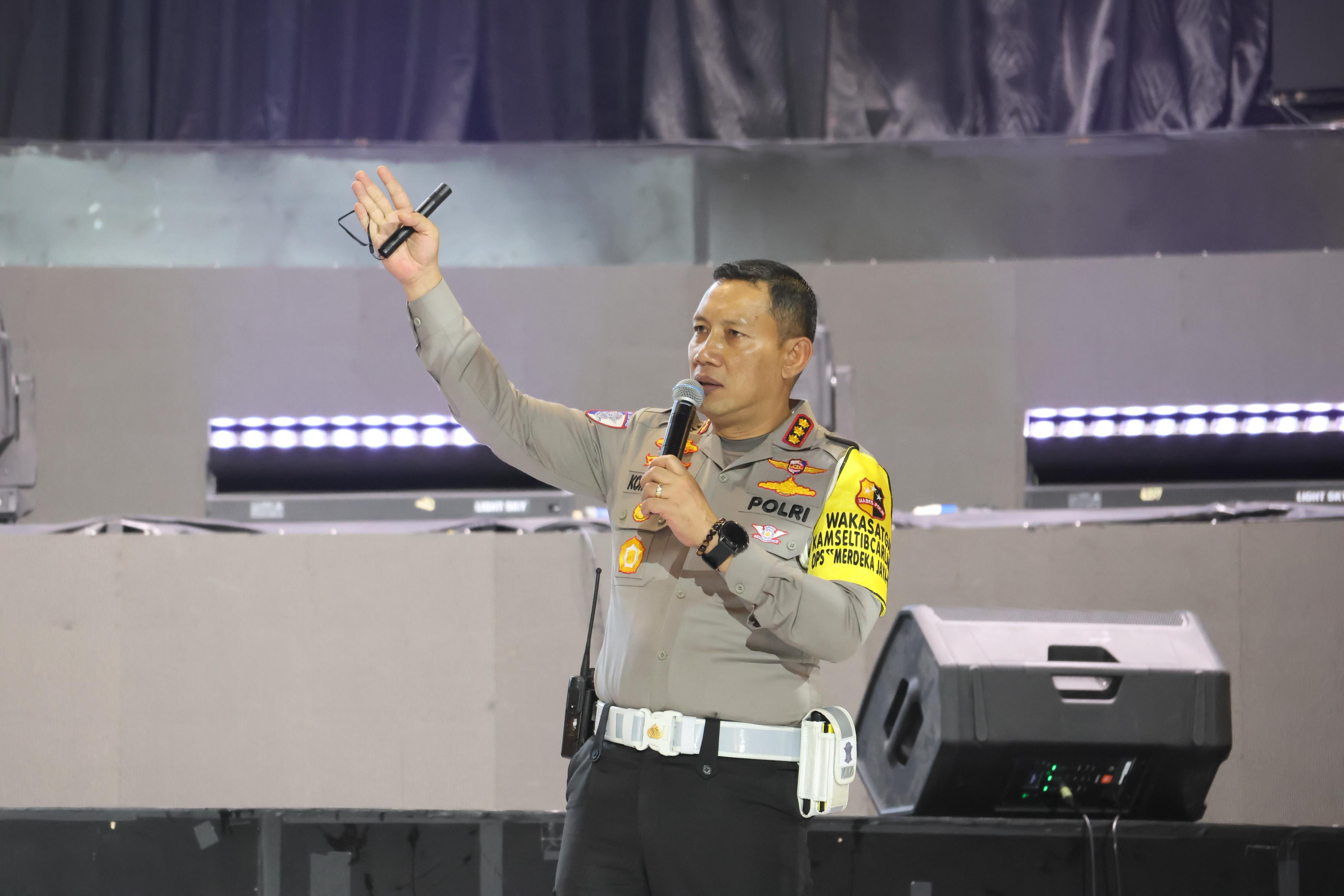 Tactical Floor Game, Polisi Siapkan Skema Lalu Lintas HUT RI ke-80 di Jakarta