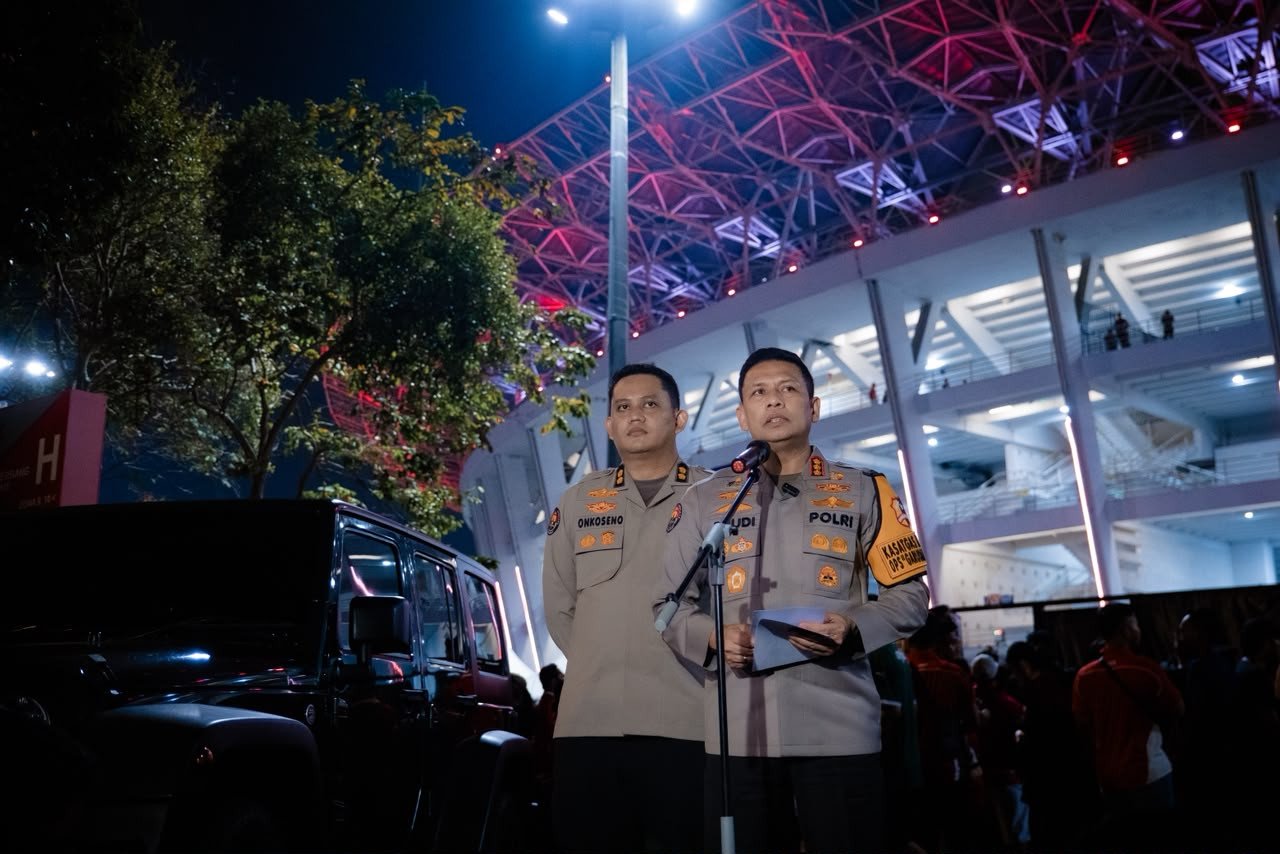 Polda Metro Jaya Kerahkan 10.121 Personel, 67 Ribu Penonton Hadiri FIFA ASEAN Cup 2026