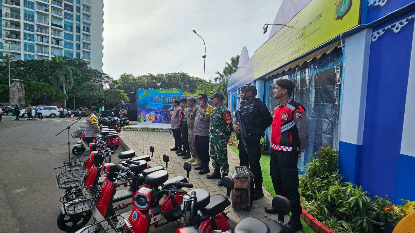 Polisi Gelar Apel Pengamanan Wisata Ancol, 172 Personel Disiagakan Jelang Lebaran 2026
