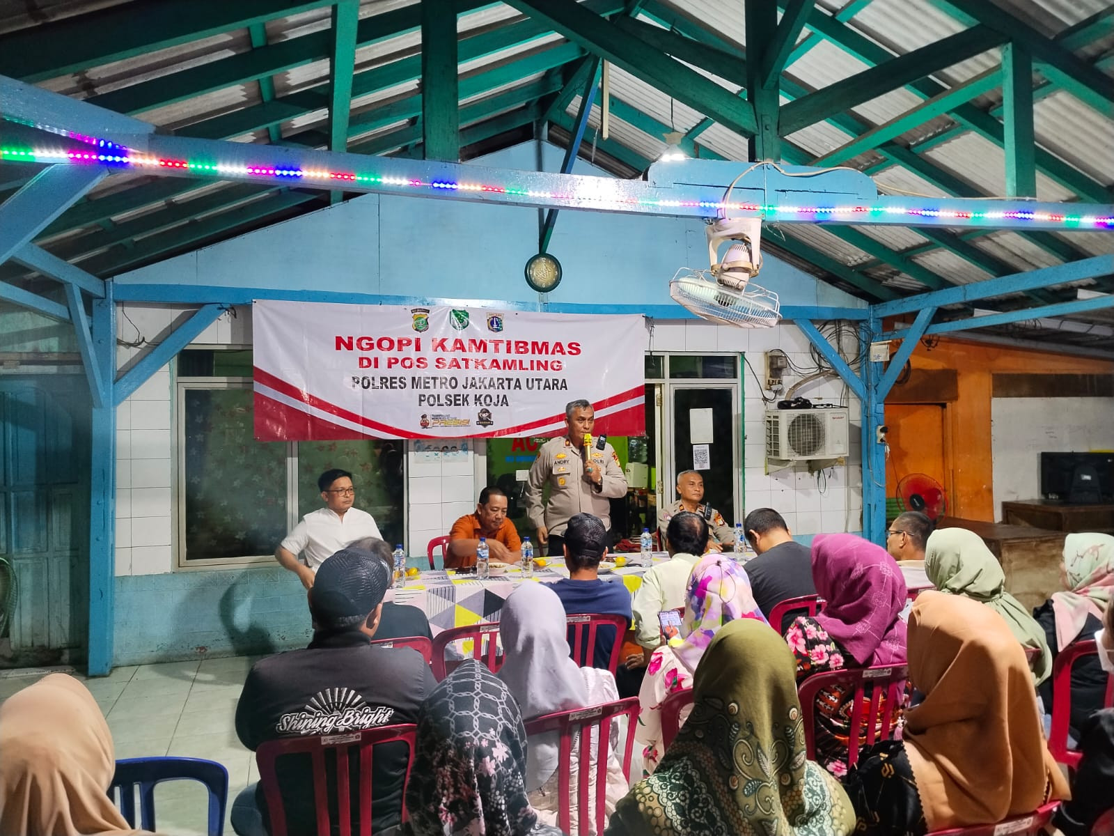 Jelang Ramadhan, Kapolsek Koja Gelar “Ngopi Kamtibmas” Bersama Warga Tugu Utara