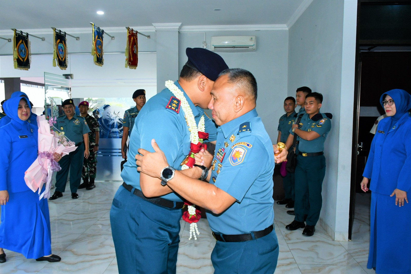 Langkah Strategi TNI Angkatan Laut,  Komandan Lanal Dumai Hadiri Validasi Komando Daerah Angkatan Laut I Belawan