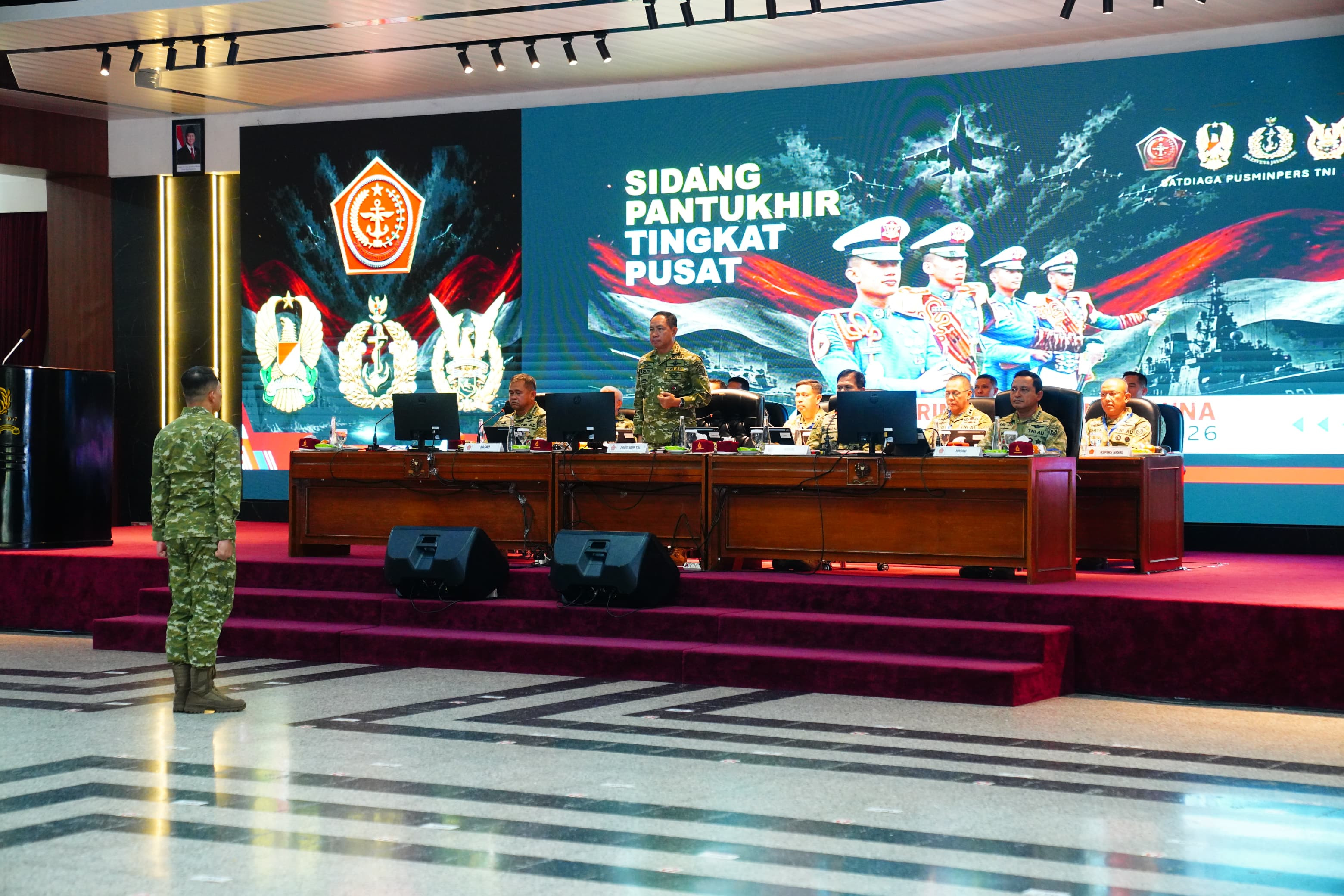 Panglima TNI Pimpin Pantukhir Pusat Seleksi Penerimaan Taruna Akademi TNI Tahun 2026