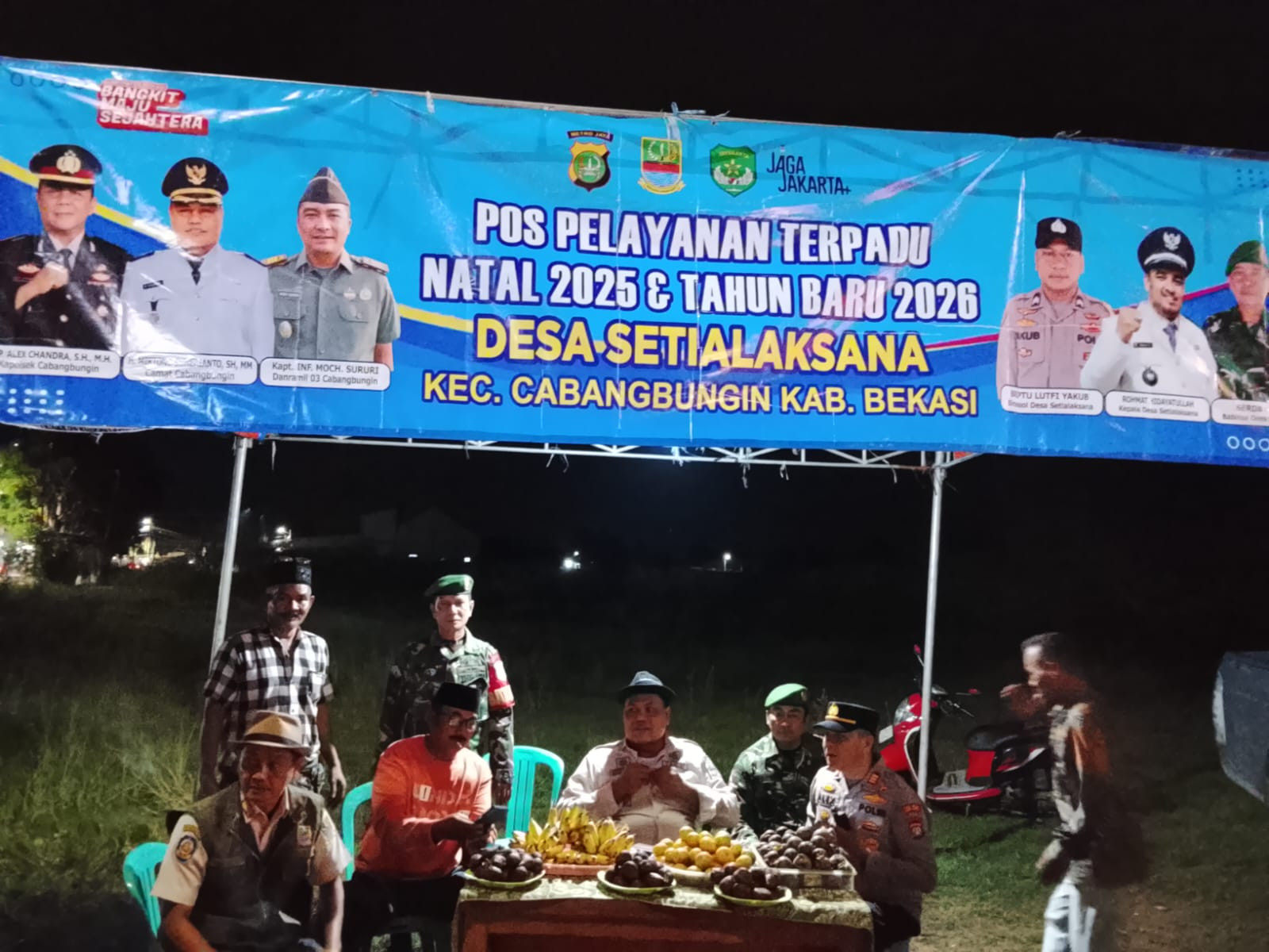 Polisi Amankan Perayaan Malam Tahun Baru di Cabangbungin Bekasi, Situasi Kondusif hingga Tengah Malam