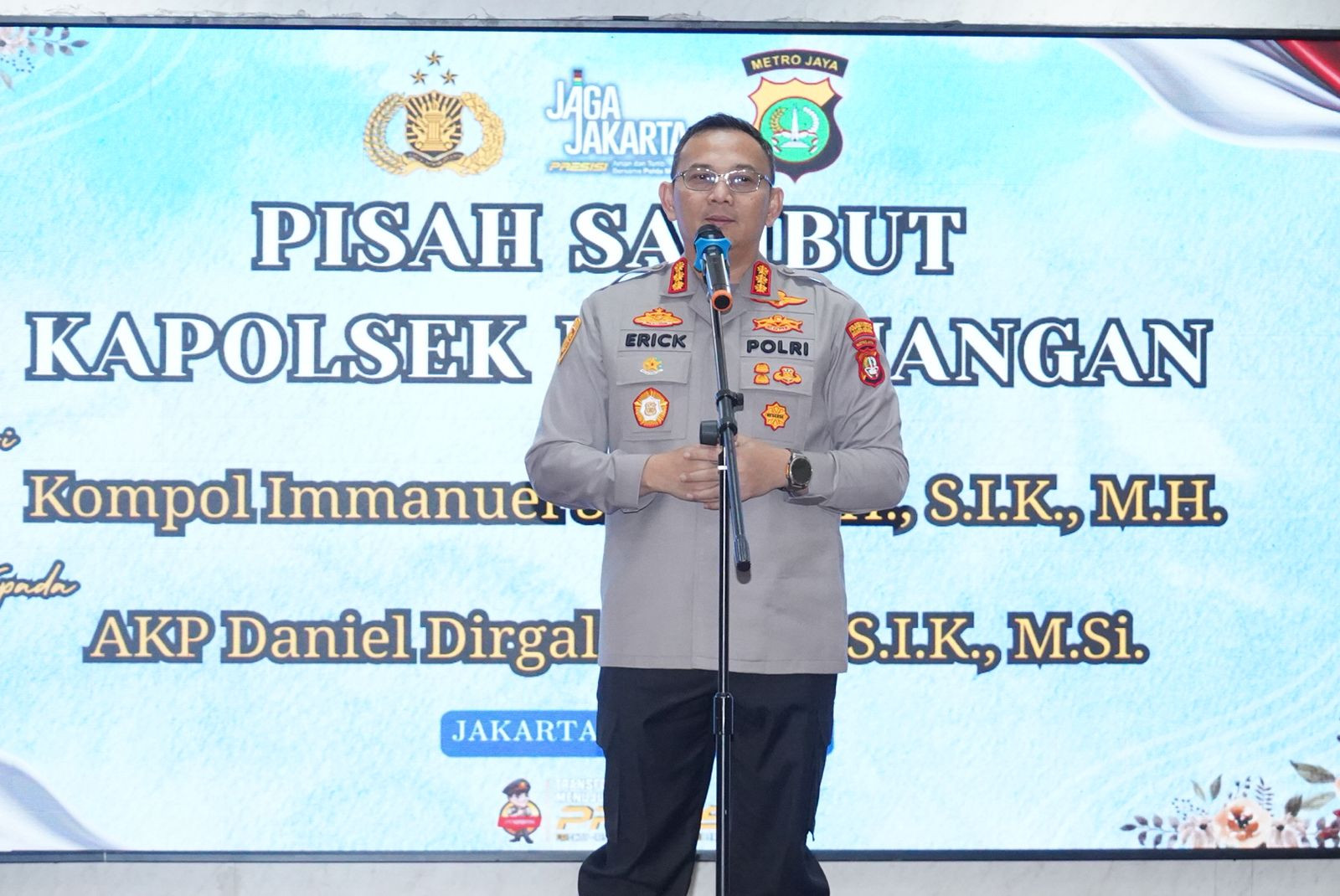 Pisah Sambut Kapolsek Pademangan Digelar, Kapolres Jakut Tekankan Profesionalisme dan Kedekatan dengan Masyarakat
