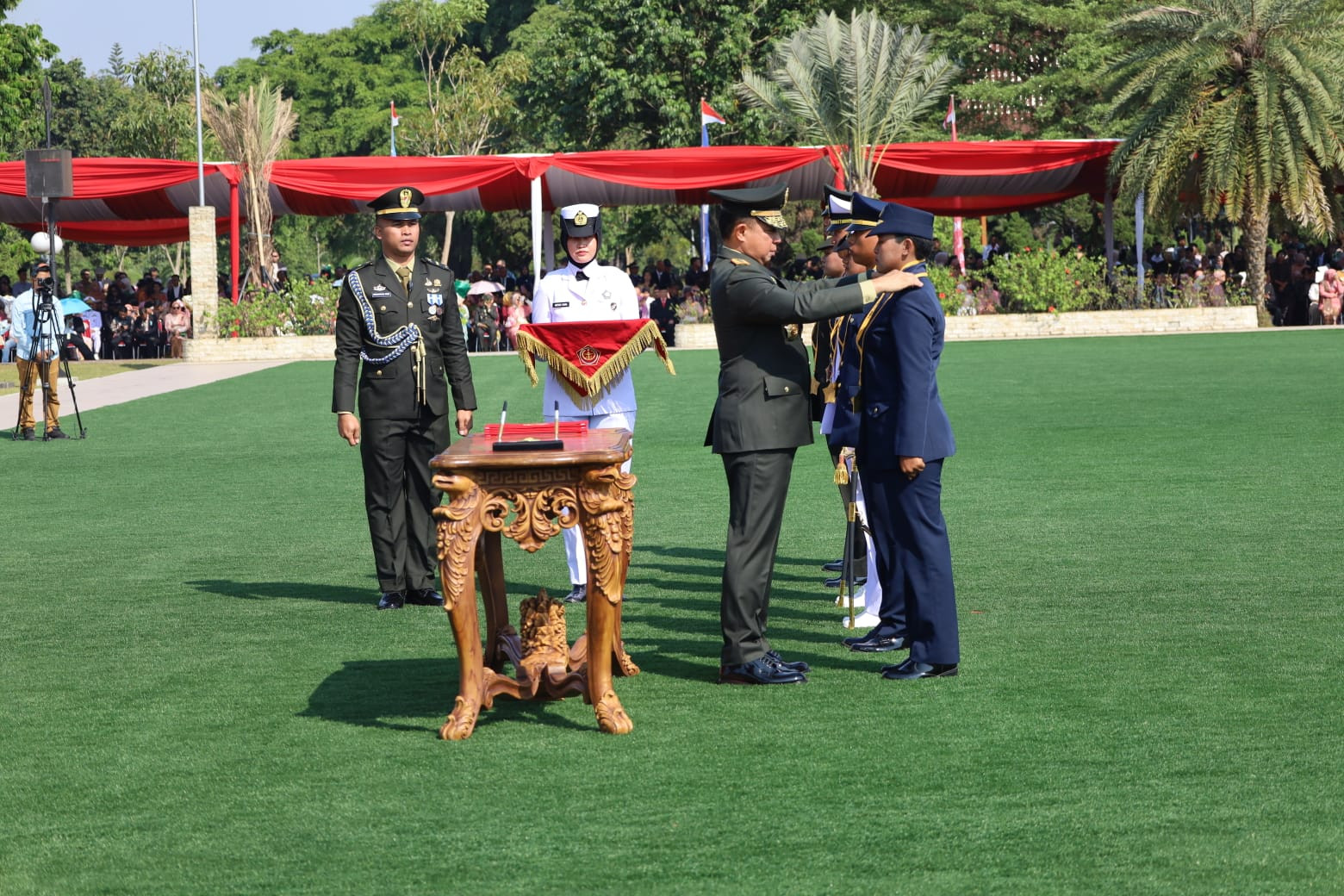 Kodiklat TNI Cetak 734 Perwira Prajurit Karier TNI Gelombang I TA 2026 Siap Mengabdi kepada Bangsa dan Negara
