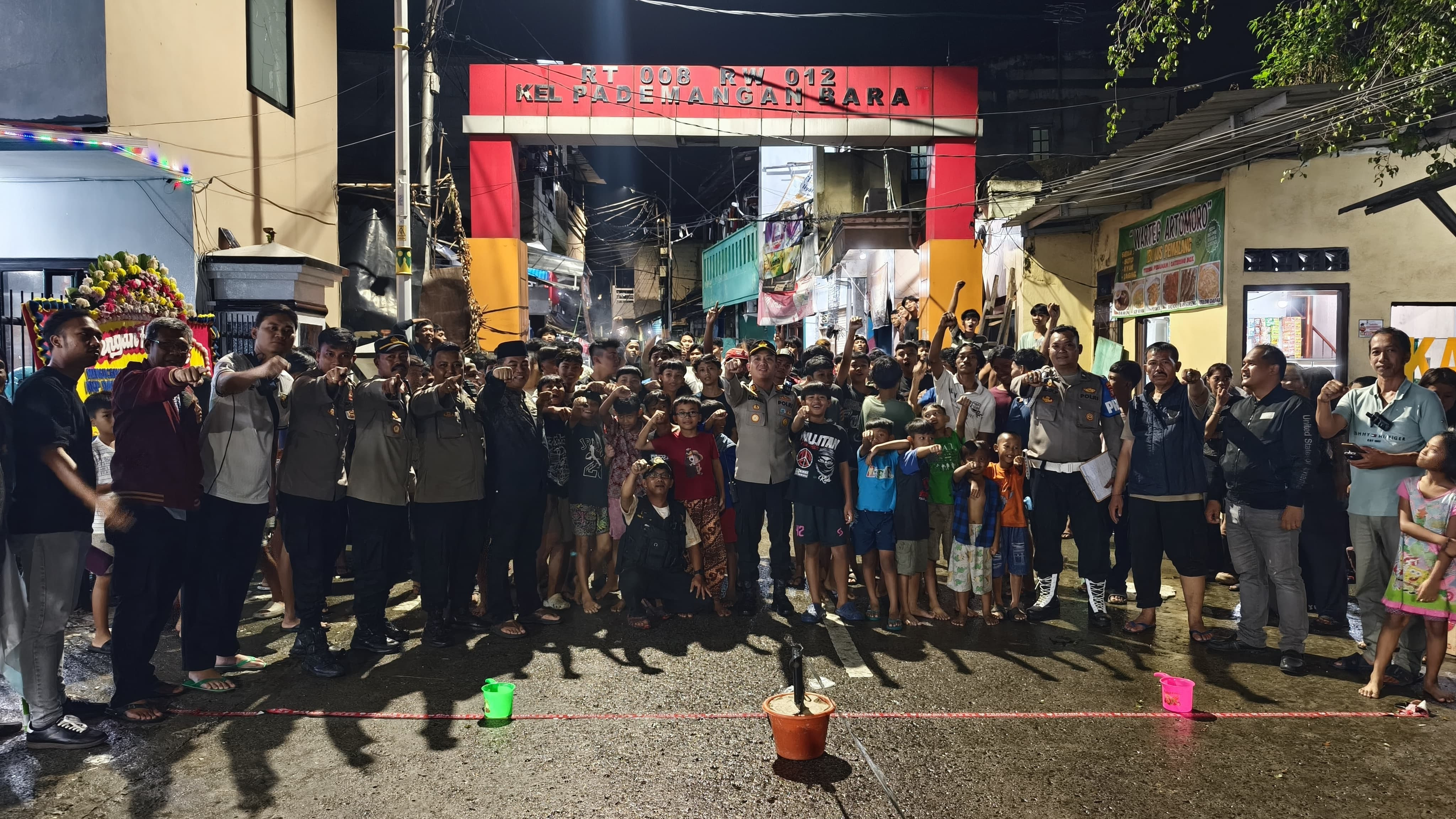 Polsek Pademangan Gelar Fun Night Run 2026, Wadah Positif Bagi Pemuda di Bulan Ramadhan