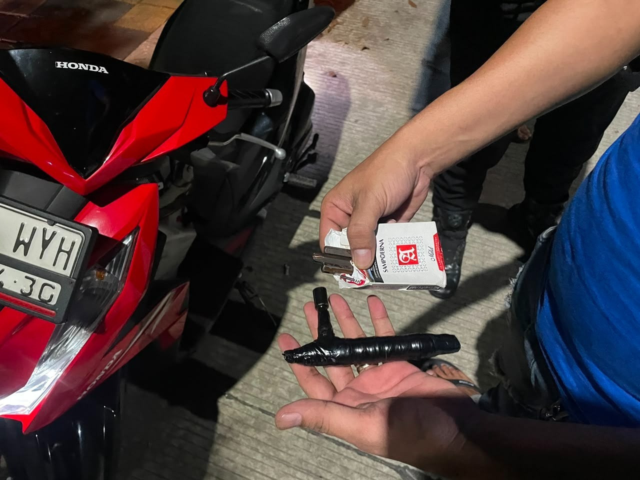 Brimob Metro Jaya Gagalkan Aksi Curanmor Saat Patroli Malam di Tangerang