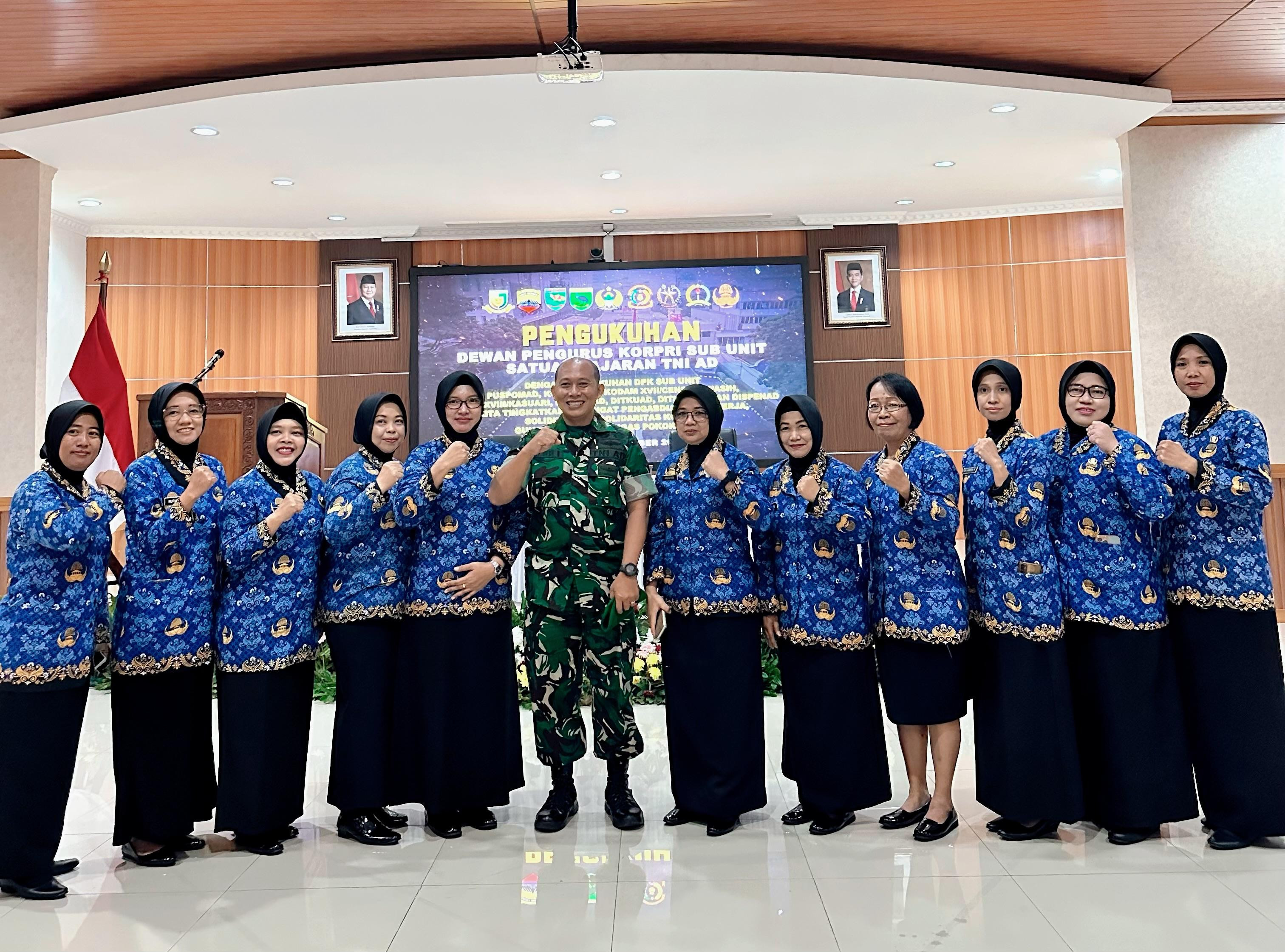 Ketua DPK Unit TNI AD: ASN TNI AD Harus Jadi Pilar Profesionalisme dan Pengabdian