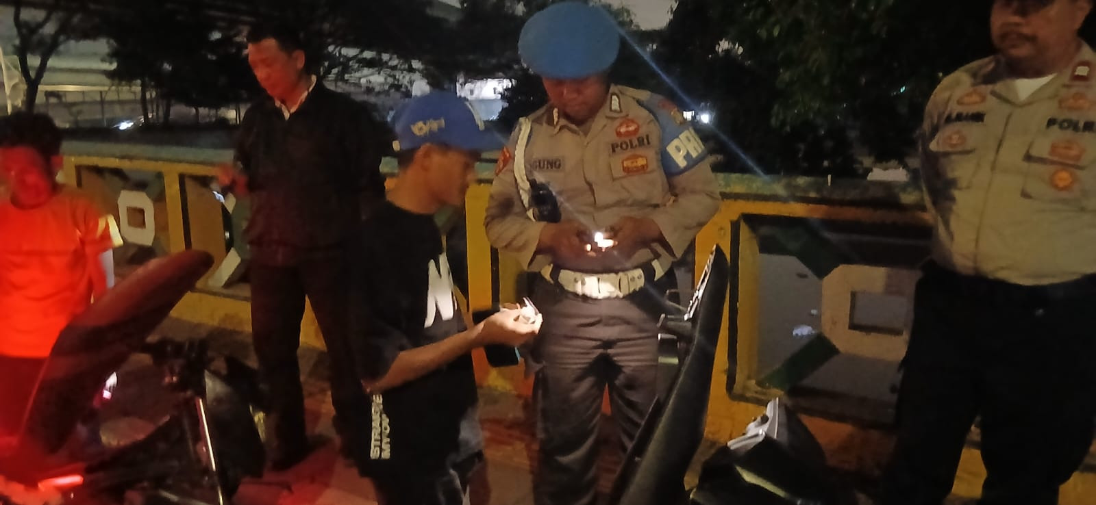Polsek Koja Gelar KRYD dan Patroli Stasioner, Antisipasi Tawuran serta Kejahatan Jalanan