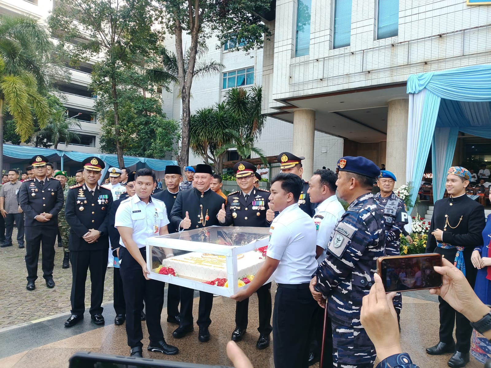 HUT Bhayangkara ke-80 di Jakarta Utara Perkuat Sinergi Polri, TNI, Pemda dan Masyarakat