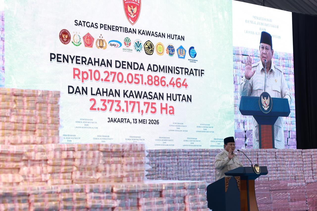 Prabowo Sentil Eksportir Sawit hingga Batu Bara yang Simpan Uang di Luar Negeri