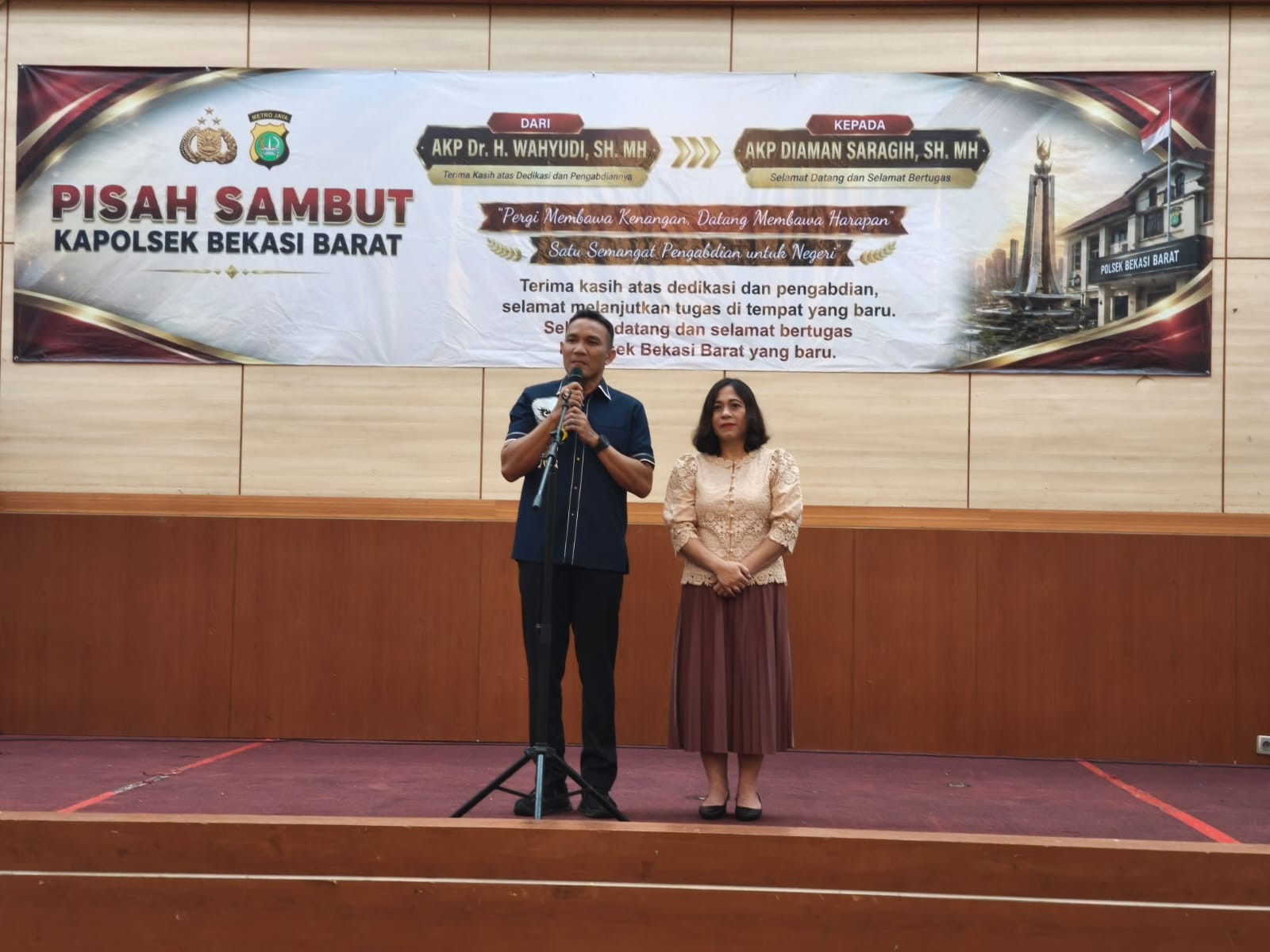 Tongkat Estafet Kapolsek Bekasi Barat Berganti, Sinergitas Kamtibmas Jadi Komitmen Bersama