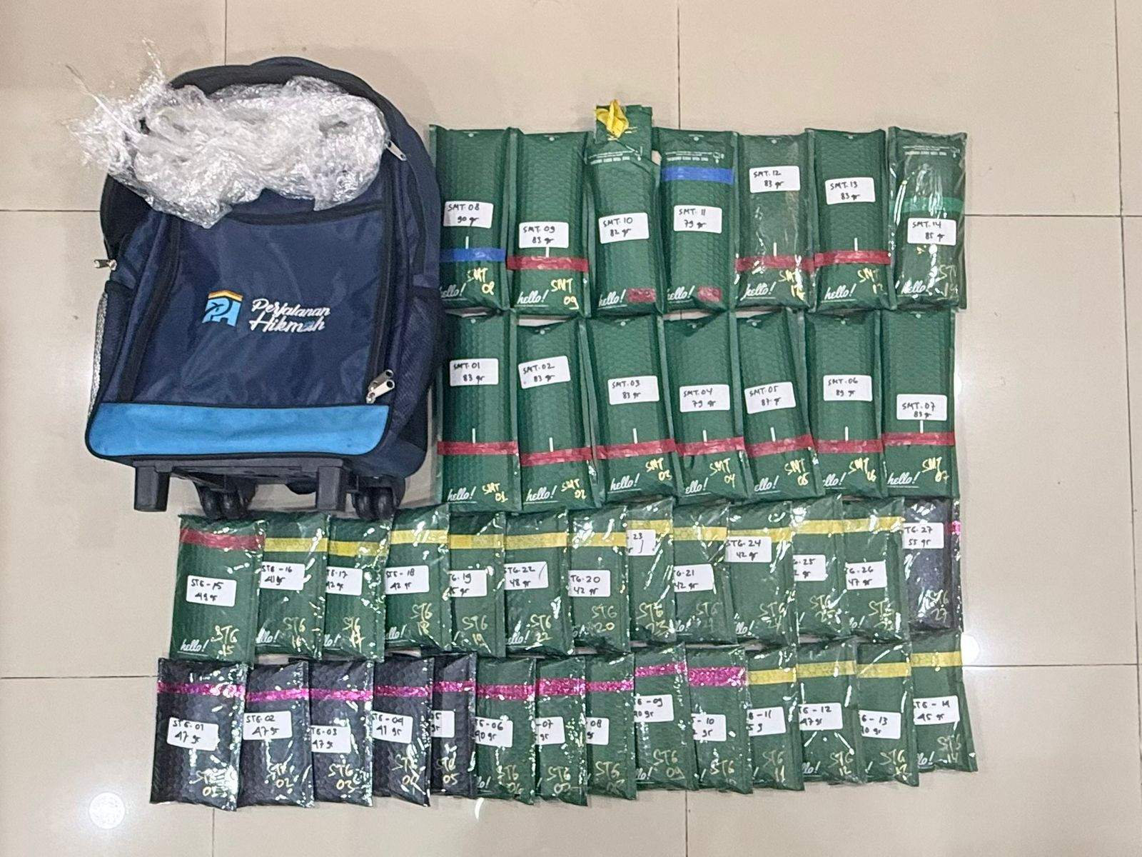 Polda Metro Bongkar Modus Kirim Ganja Pakai Paket Online, Sita 2,3 Kg Barang Bukti