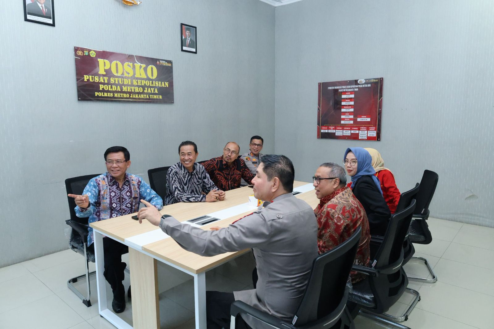 Sinergi Polri dan Kampus, Kapolres Metro Jakarta Timur Sambangi Universitas Borobudur