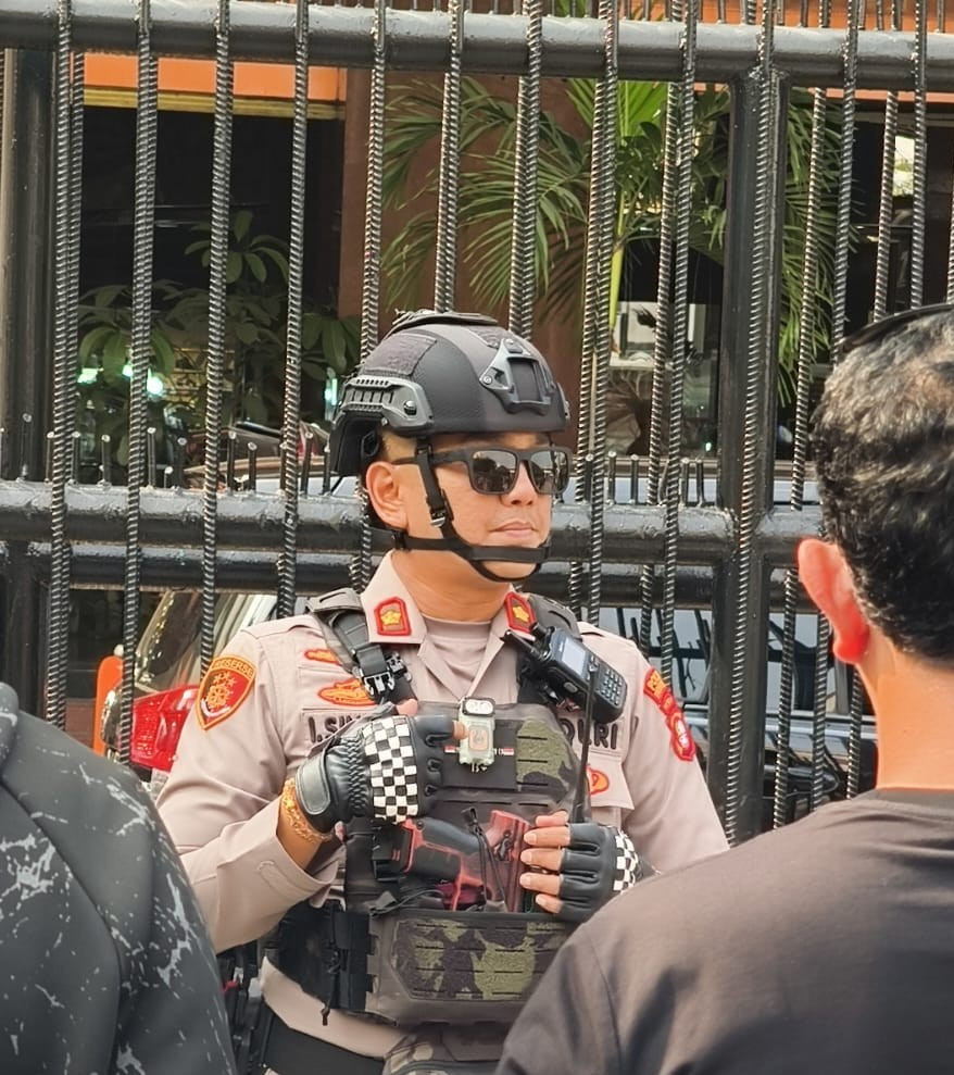 Polsek Pademangan Gelar Patroli 3 Pilar Antisipasi Aksi Anarkis, Pastikan Wilayah Kondusif