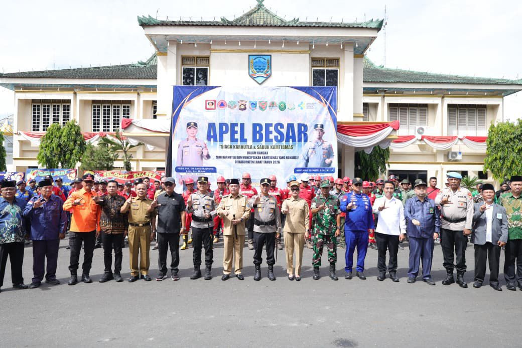 Pimpin Apel Sabuk Kamtibmas dan Siaga Karhutla, Kapolda Sumsel Tekankan Penggunaan Teknologi dan Pendekatan Solutif