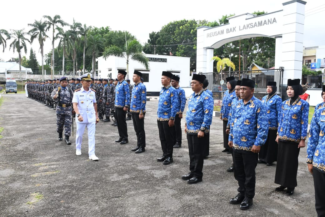 Lanal Sabang Selenggarakan Upacara HUT Armada Tahun 2025