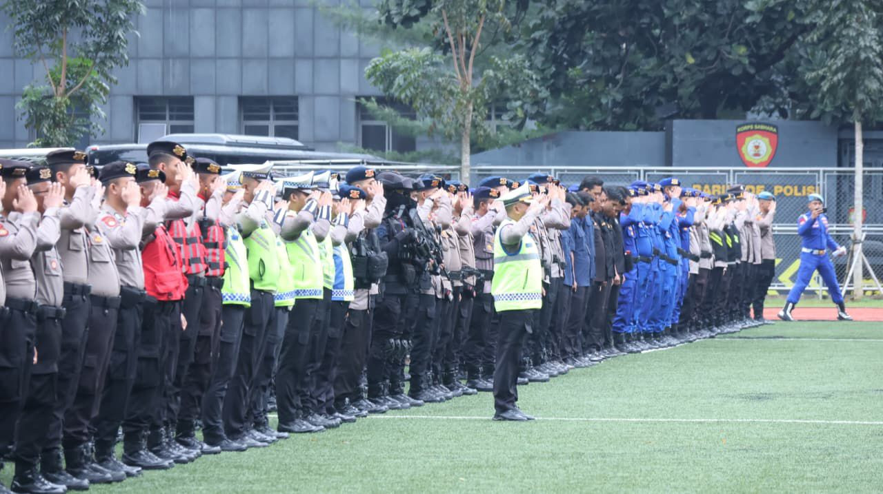 Polda Metro Jaya Gelar Apel KRYD Pasca Ops Ketupat Jaya 2026, 2.470 Personel Disiagakan