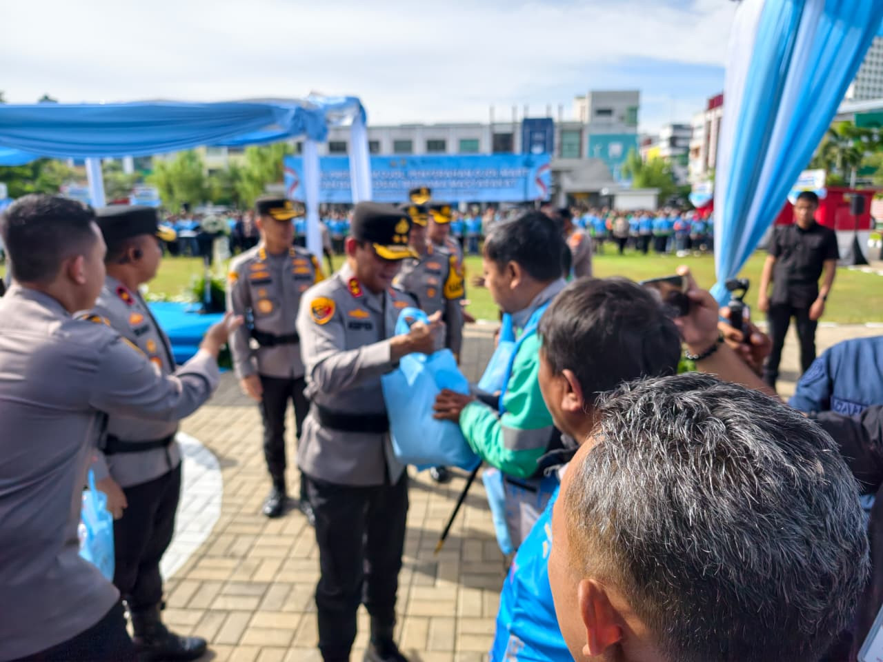 Kapolda Metro Jaya Apresiasi Polres Metro Tangerang Kota Libatkan Ojol dalam Menjaga Kamtibmas