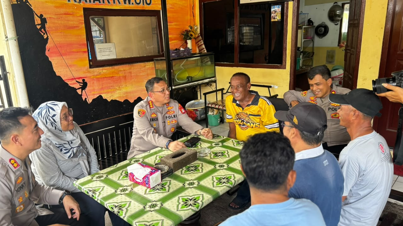 Jaga Jakarta On The Spot, Kapolres Jakarta Metro Utara Dorong Peran Aktif Warga Jaga Keamanan Lingkungan