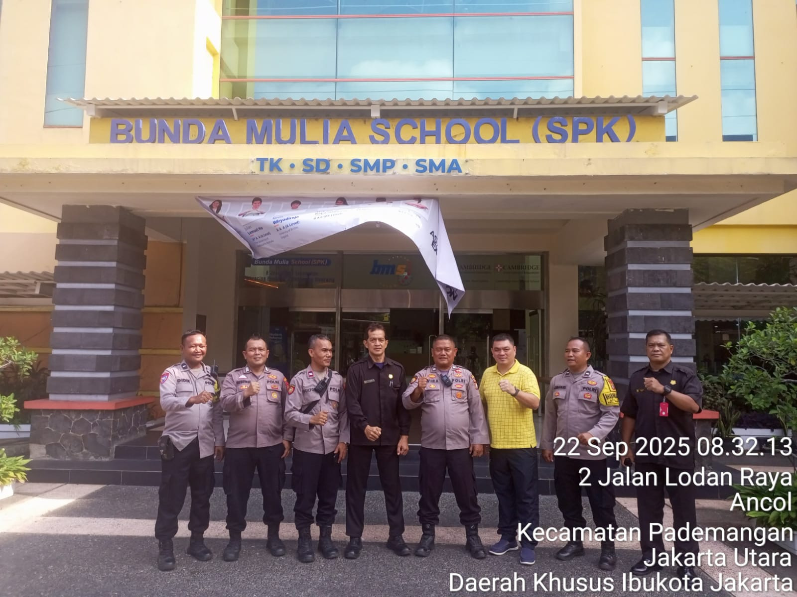 Polisi Ajak Siswa SMA Bunda Mulia Hindari Narkoba dan Kenakalan Remaja