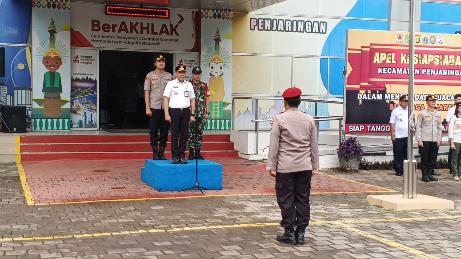 Apel Pengamanan Natal 2025 dan Tahun Baru 2026, Penjaringan Siap Jaga Keamanan dan Toleransi