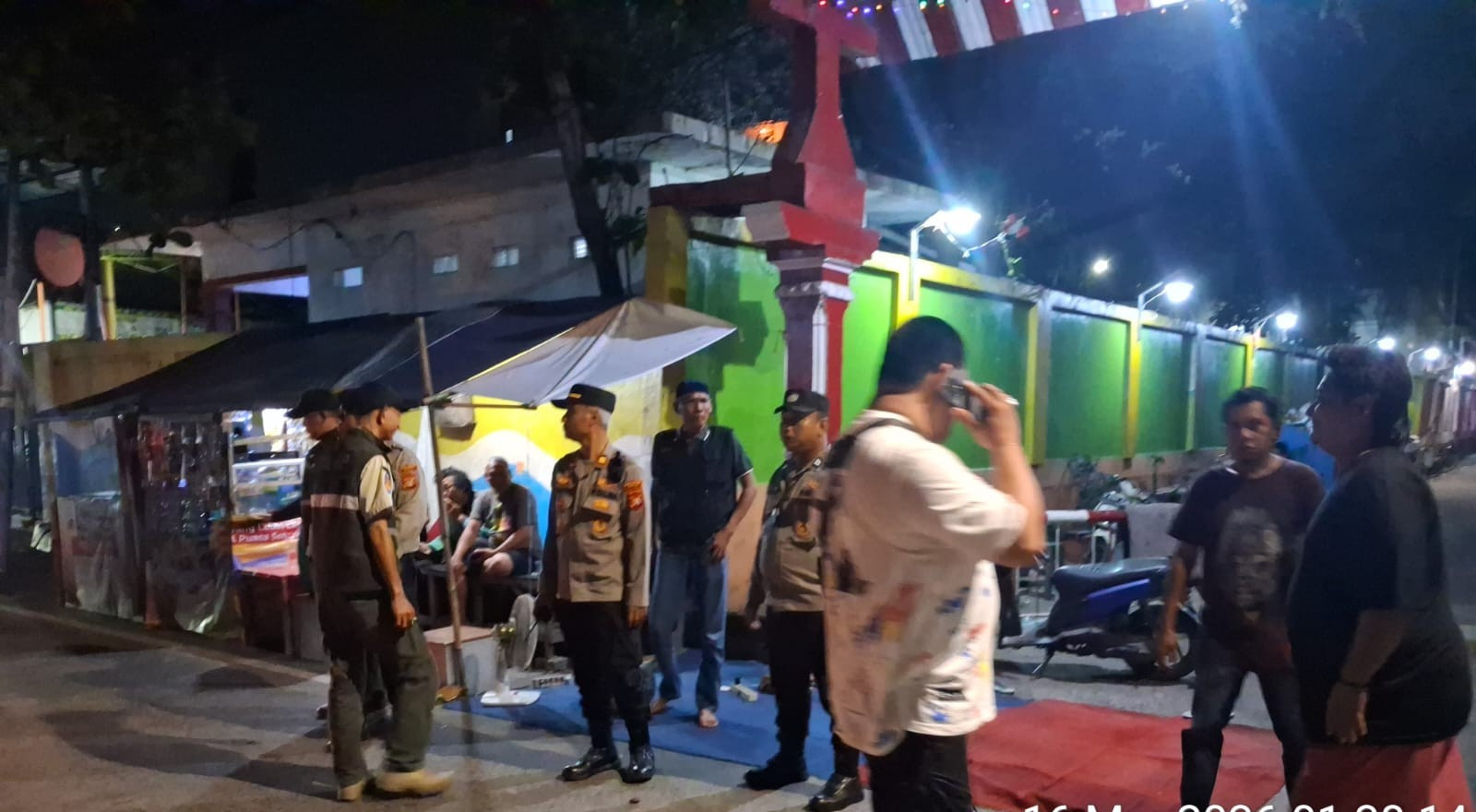 Polsek Koja Gelar Patroli Dini Hari, Perketat Pengawasan Cegah Tawuran dan Begal